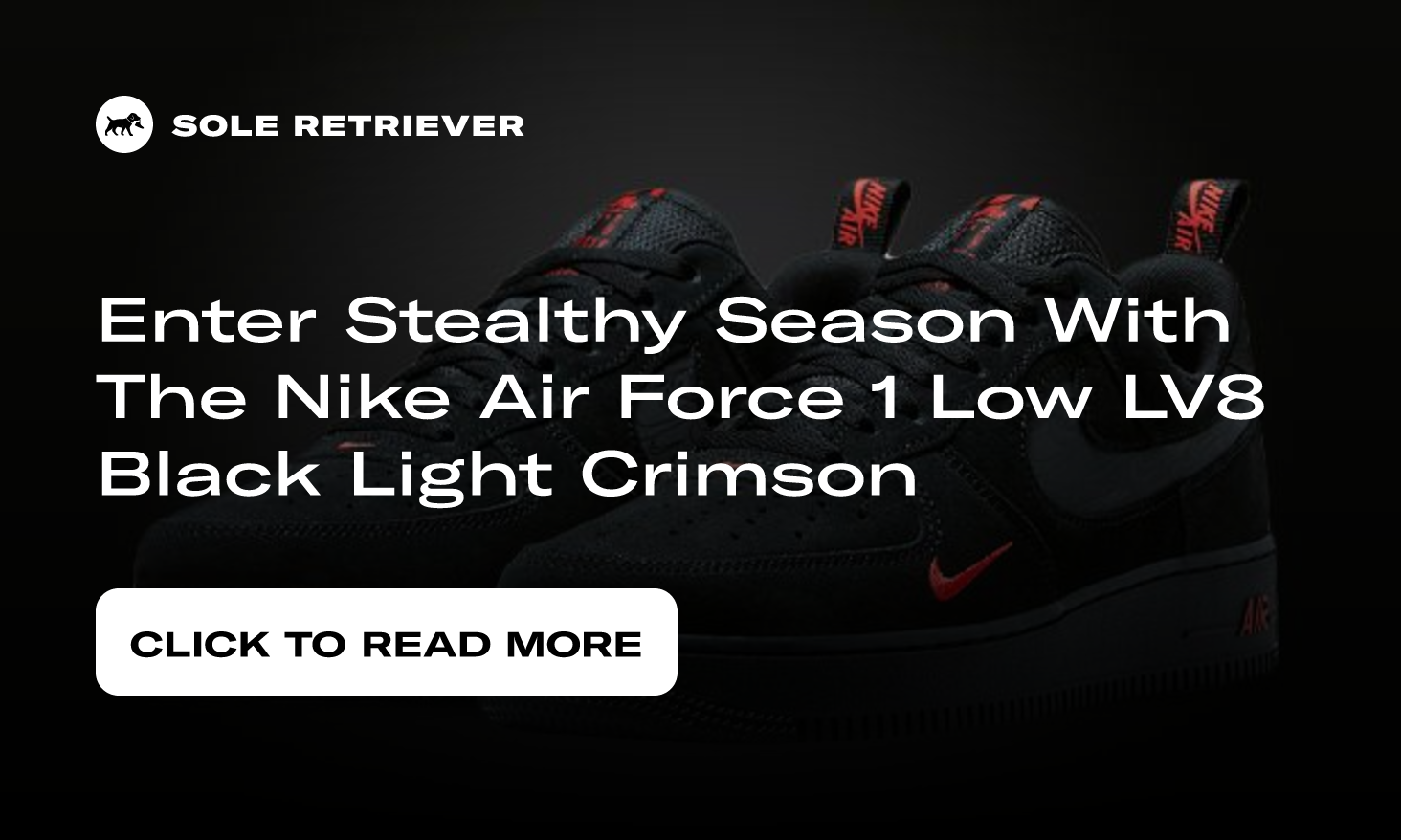 Air Force 1 '07 LV8 'Reflective Swoosh Black Crimson' - Nike - DZ4514 001 -  black/black/light crimson