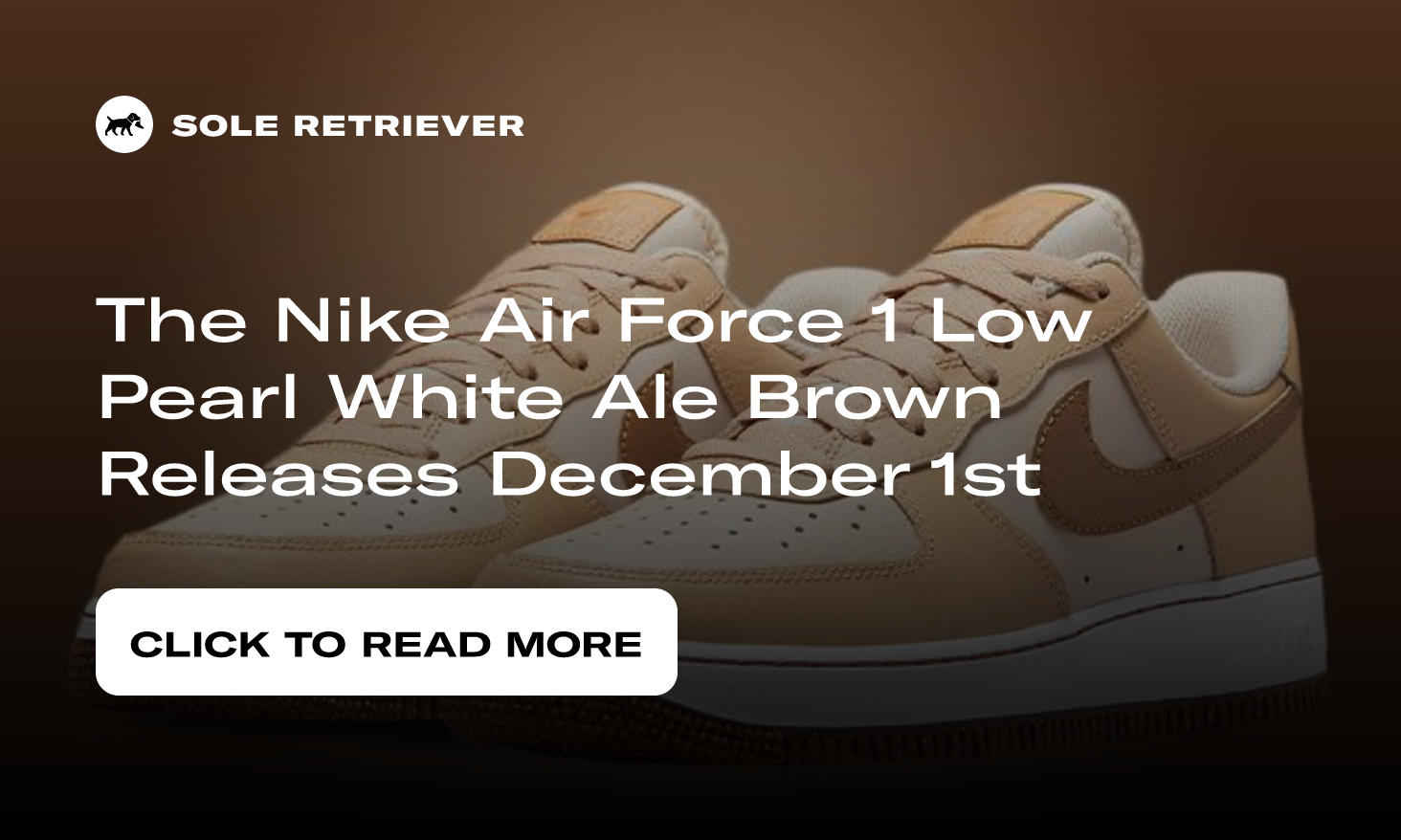 Nike Air Force 1 '07 EMB Pearl White/Ale Brown/Sesame Men's Shoe