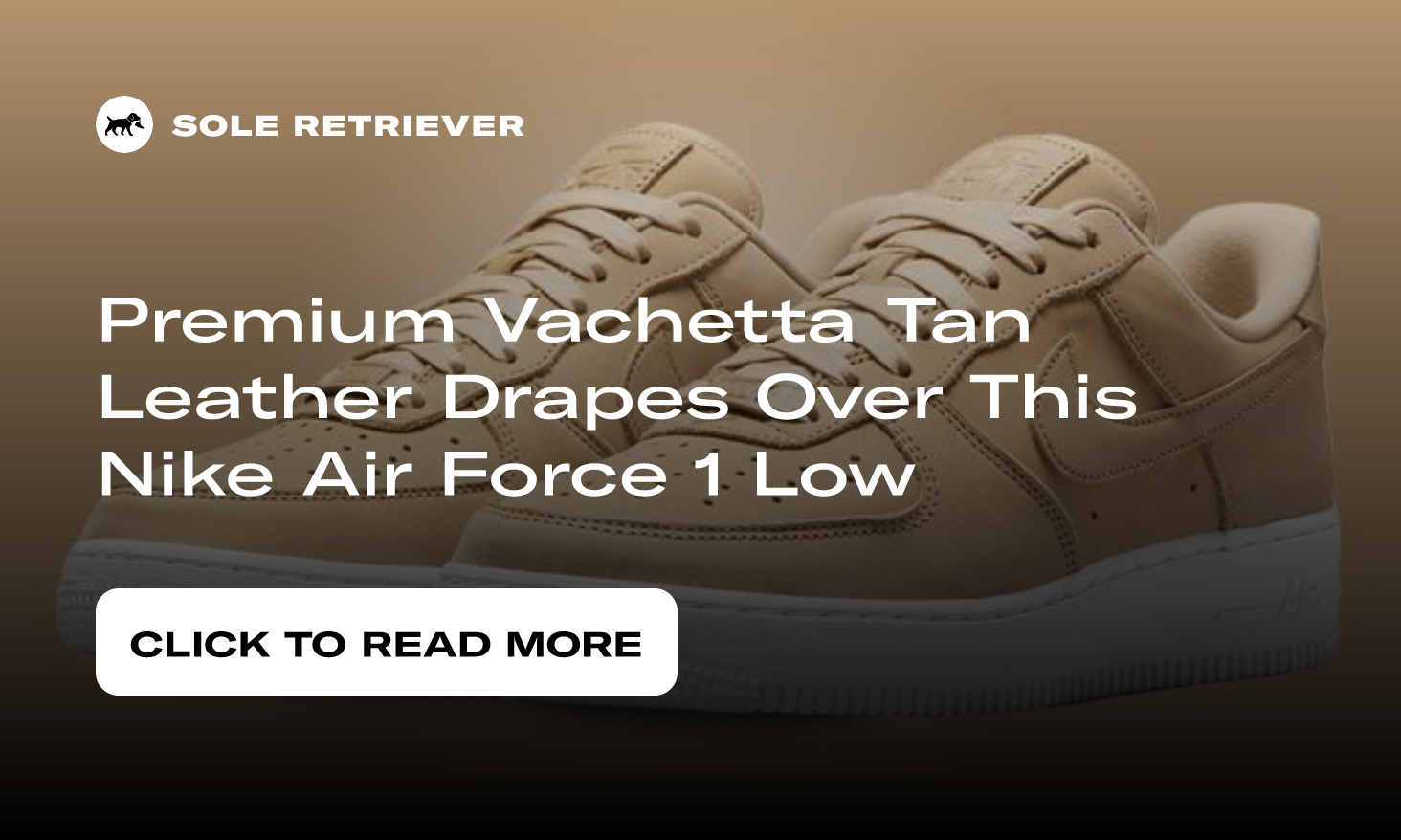 Premium Vachetta Tan Leather Drapes Over This Nike Air Force 1 Low -  Sneaker News