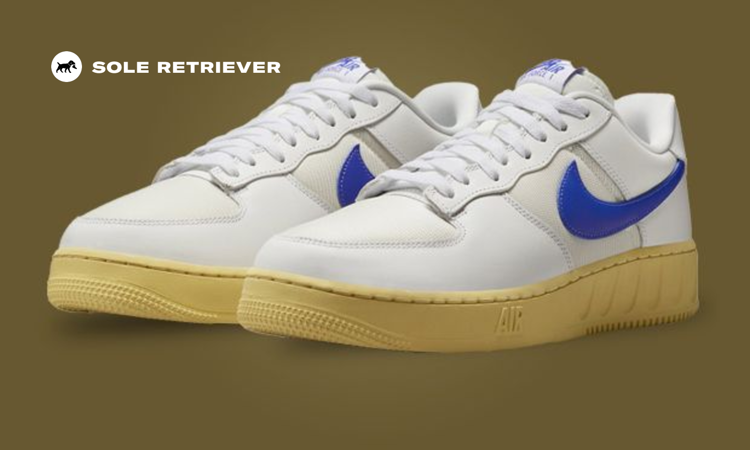 Nike Gives The Air Force 1 Low Unity White Racer Blue A Rugged