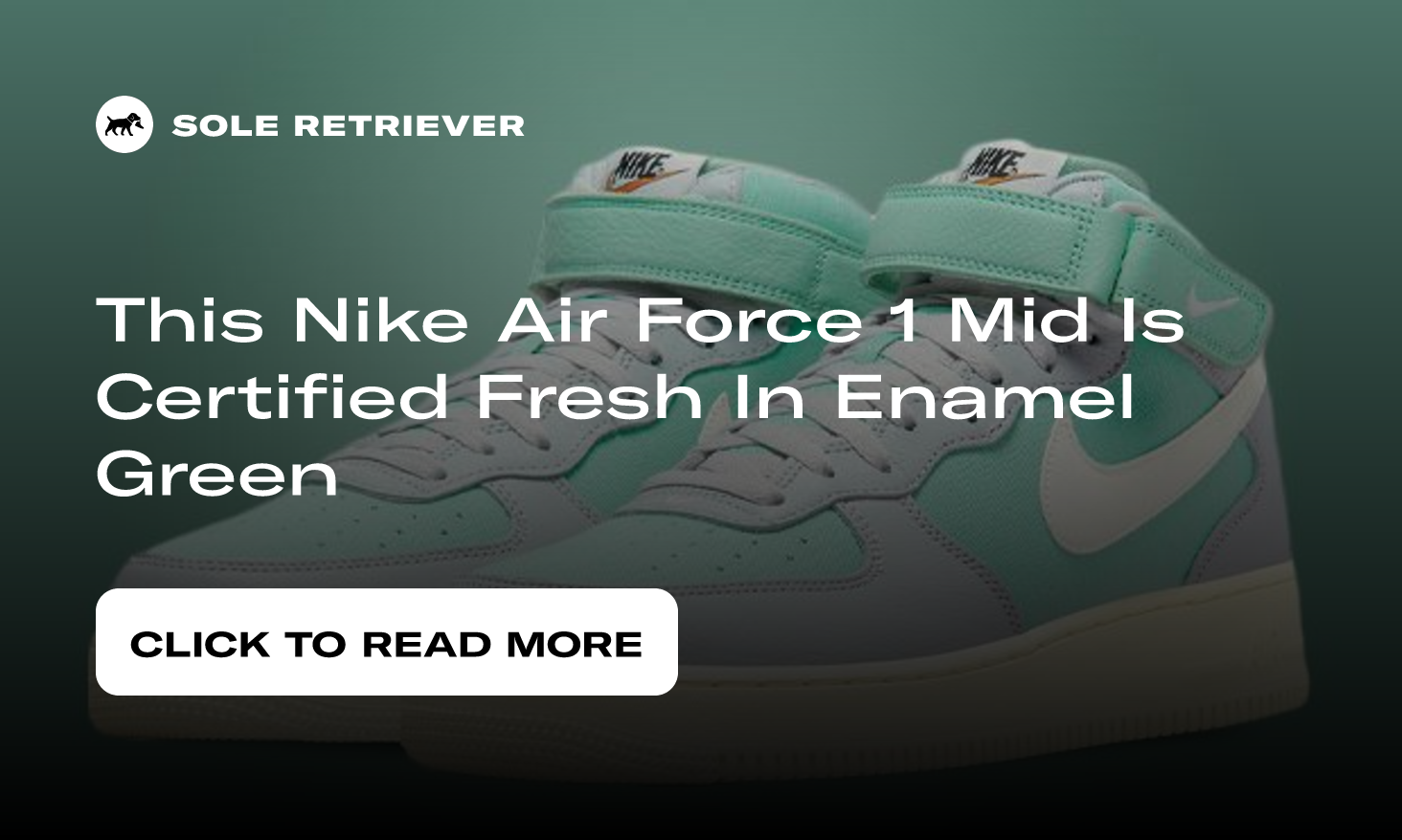 Nike Air Force 1 Mid '07 LX Certified Fresh - Enamel Green 2022