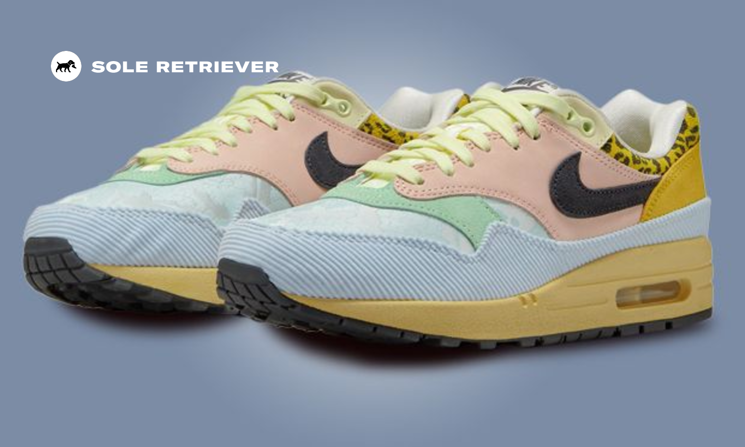 WOMEN'S Nike Air max 1 Teal Tint and Lemon Wash