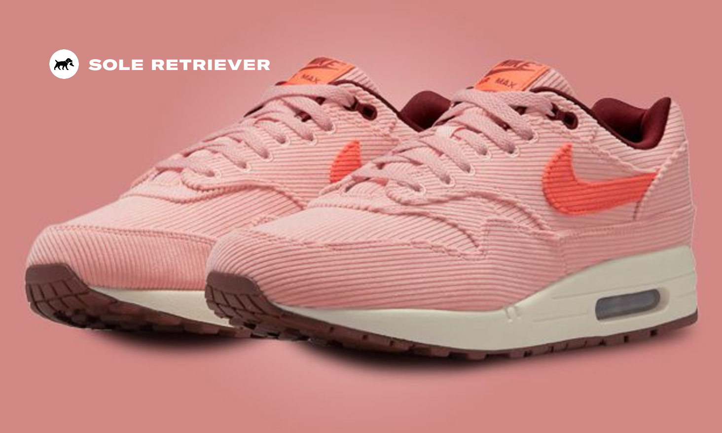 Mens Nike Air Max 1 PRM (Coral Star)