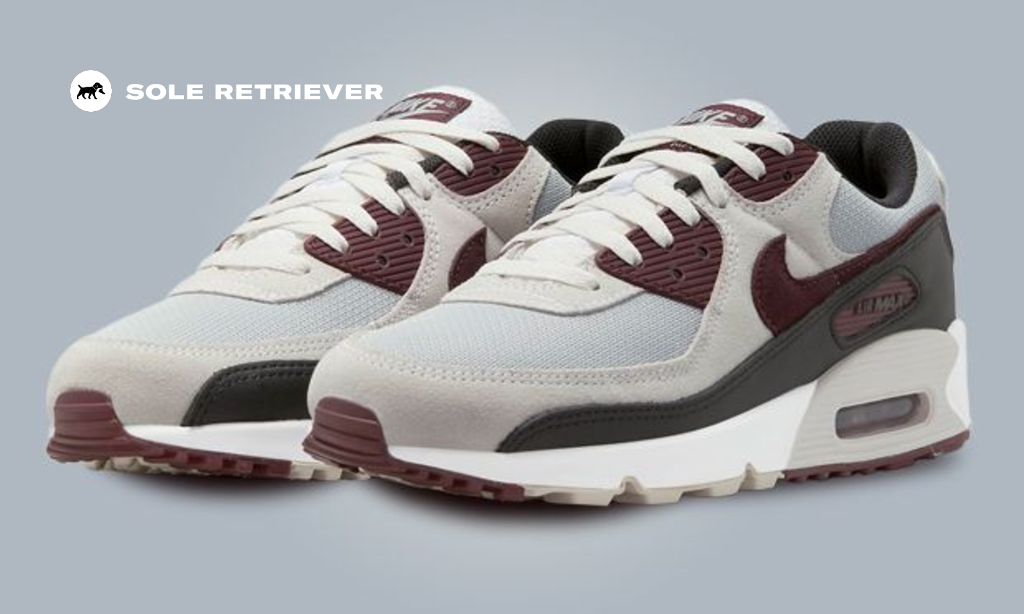 Royal maroon air max on sale 90