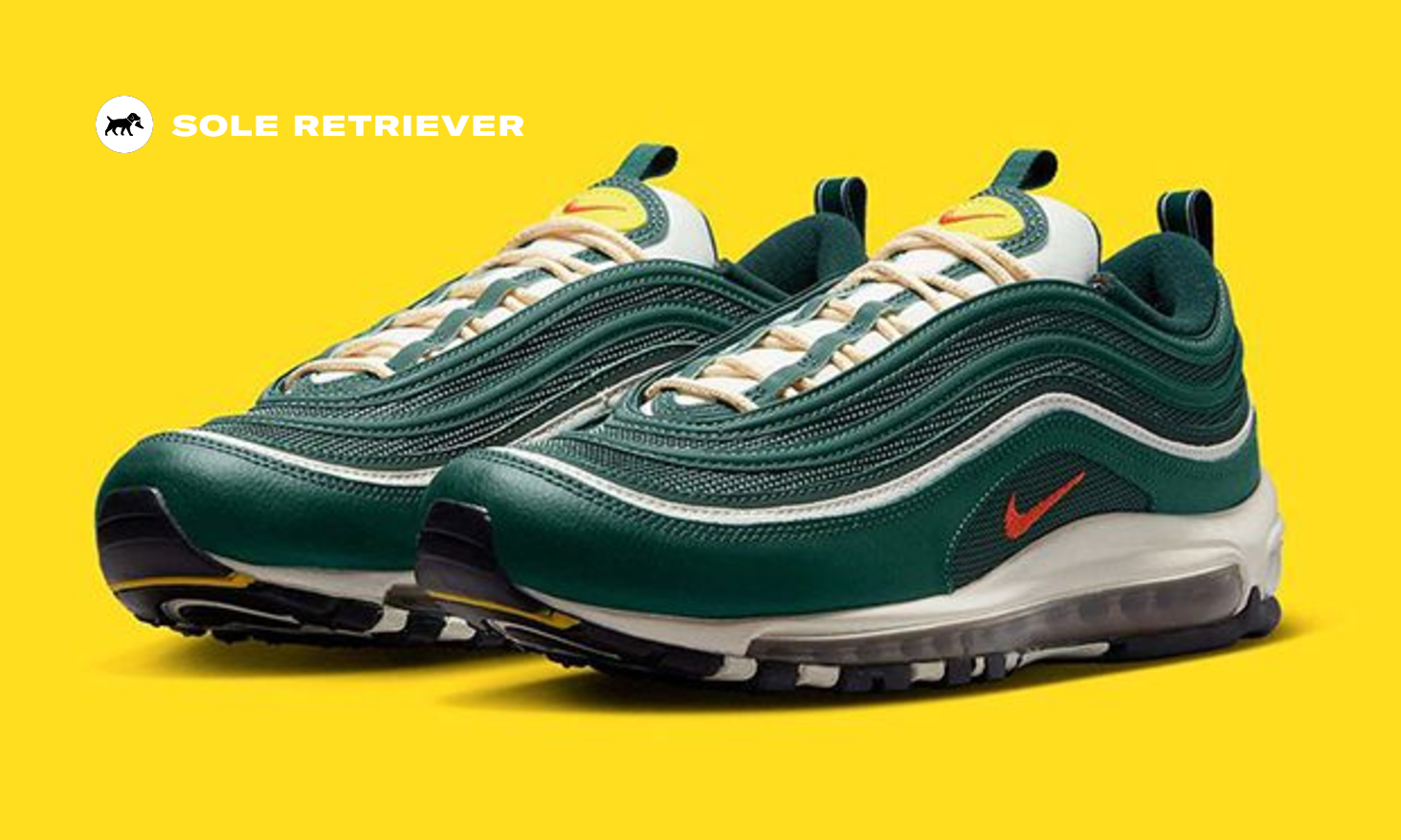 Air max clearance 97 green sole