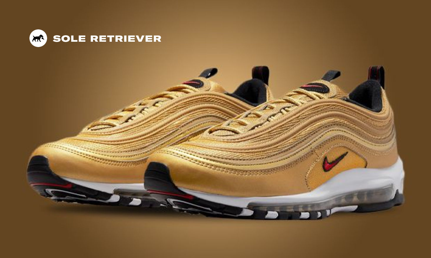 The Nike Air Max 97 Gold Bullet Is Here!