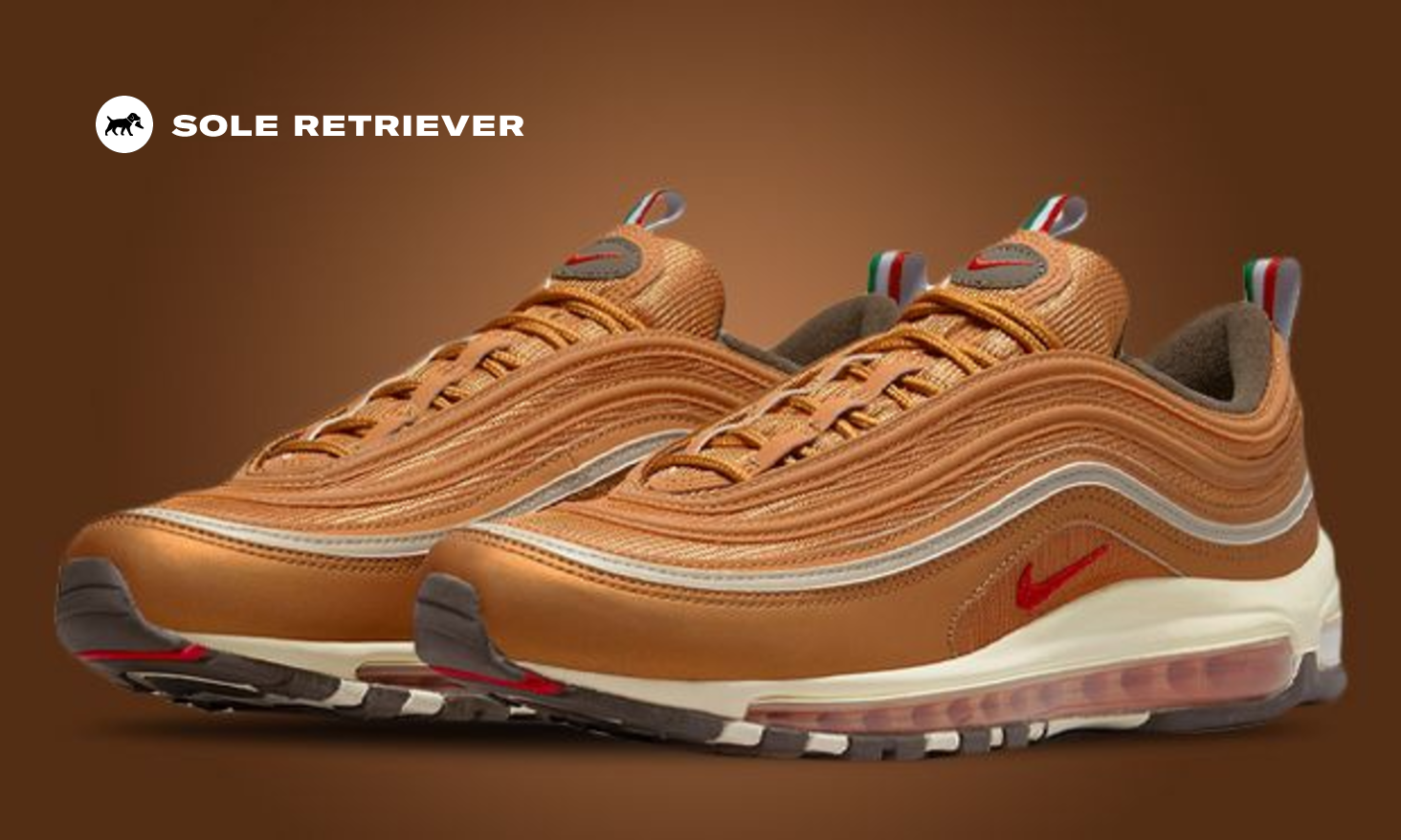 Nike air max hot sale 97 italy gold