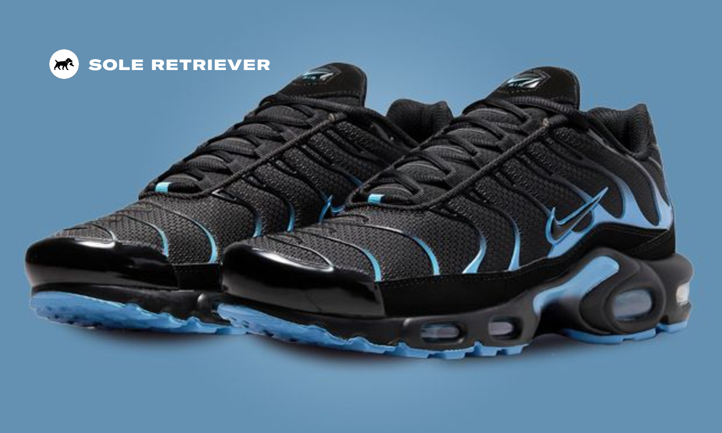 Men's Nike Air Max Plus TN (Black/University Blue) – ShoeGrab