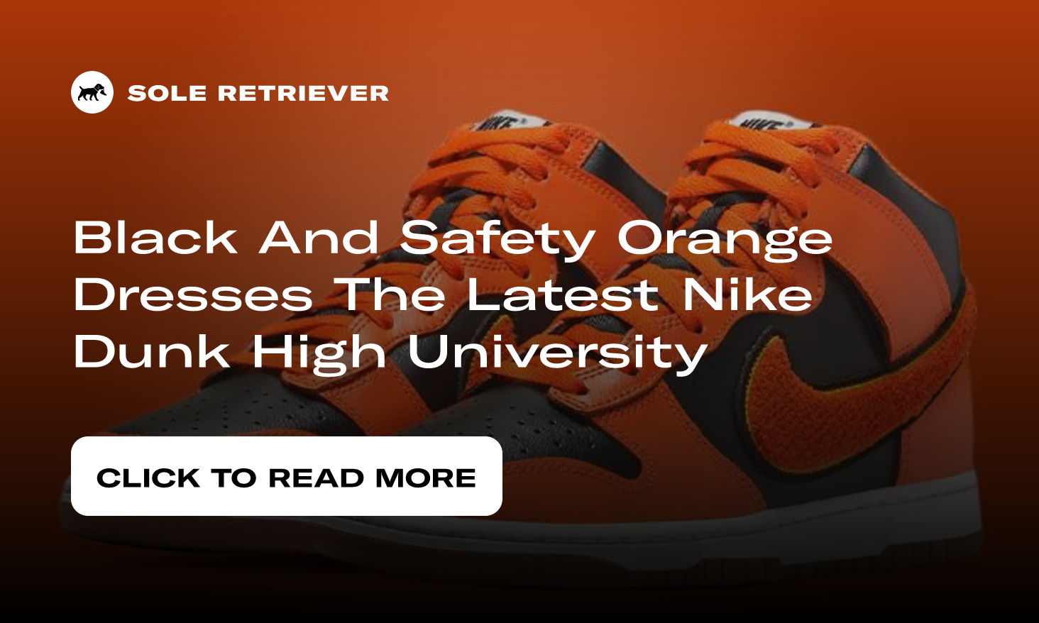 Black And Safety Orange Dresses The Latest Nike Dunk High