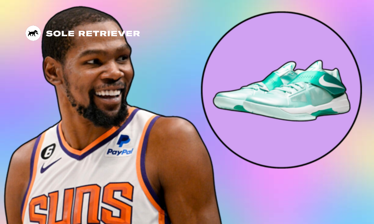 The Nike KD 4 Easter Returns Summer 2025