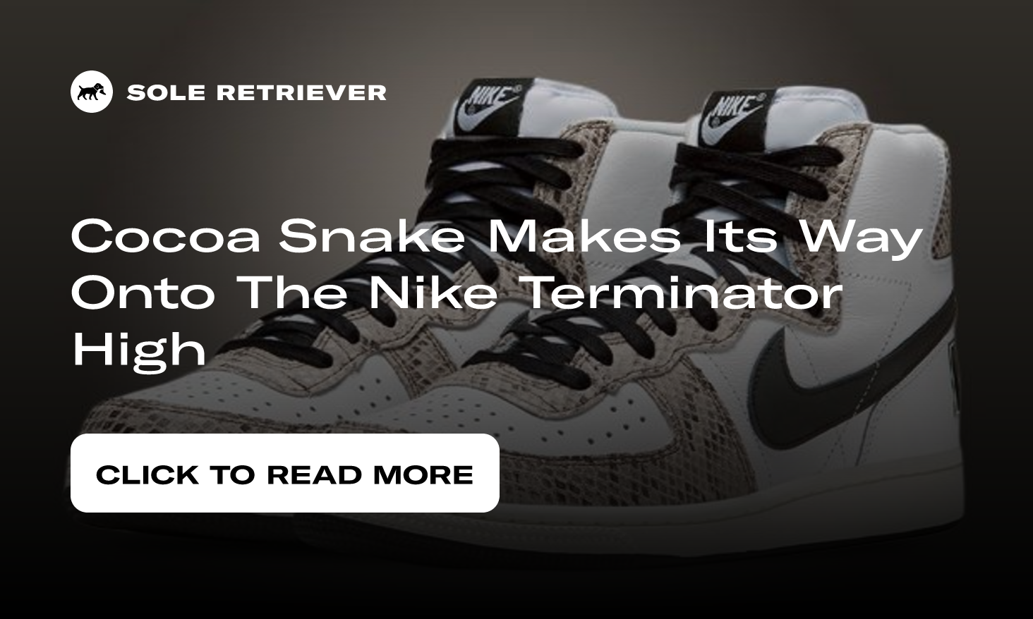 Cocoa Snake Makes Its Way Onto The Nike Terminator High