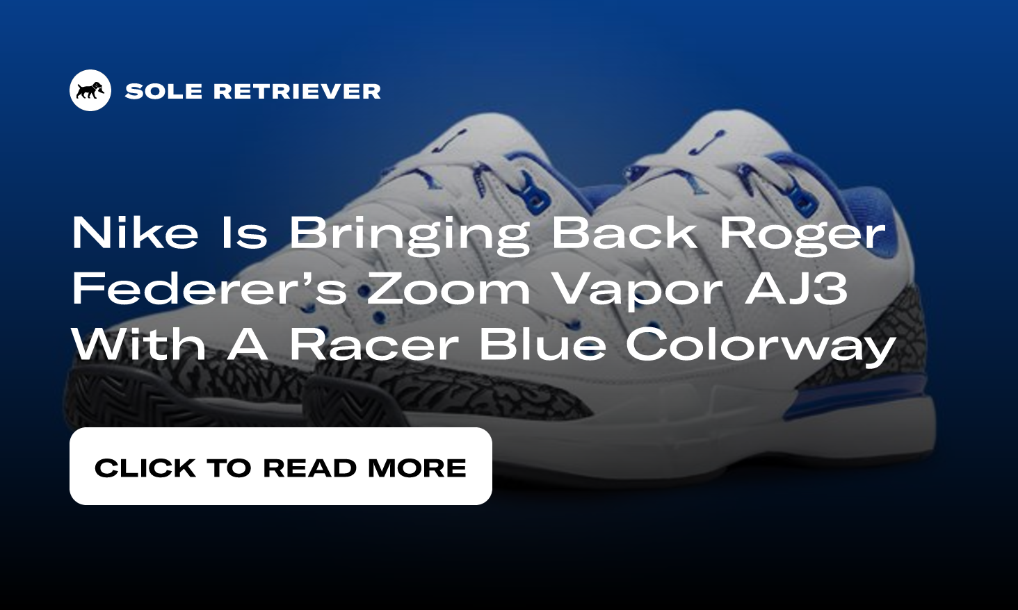 NIKE ZOOM VAPOR 10 AIR JORDAN 3 RACER BLUE LIMITED EDITION SHOES - NIKE -  Men's - Shoes