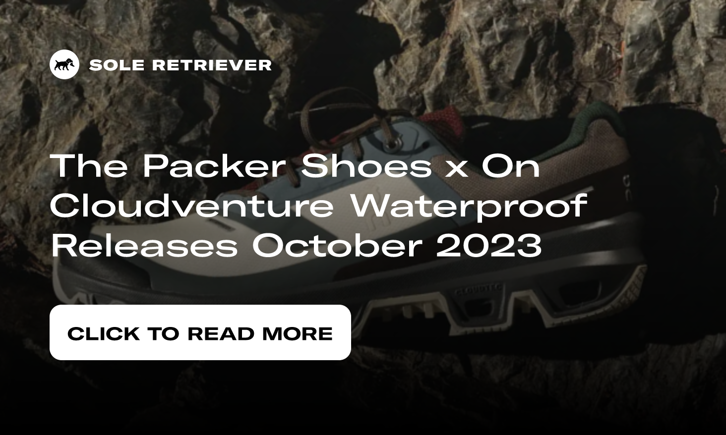 The Packer Shoes x On Cloudventure Waterproof Releases October
