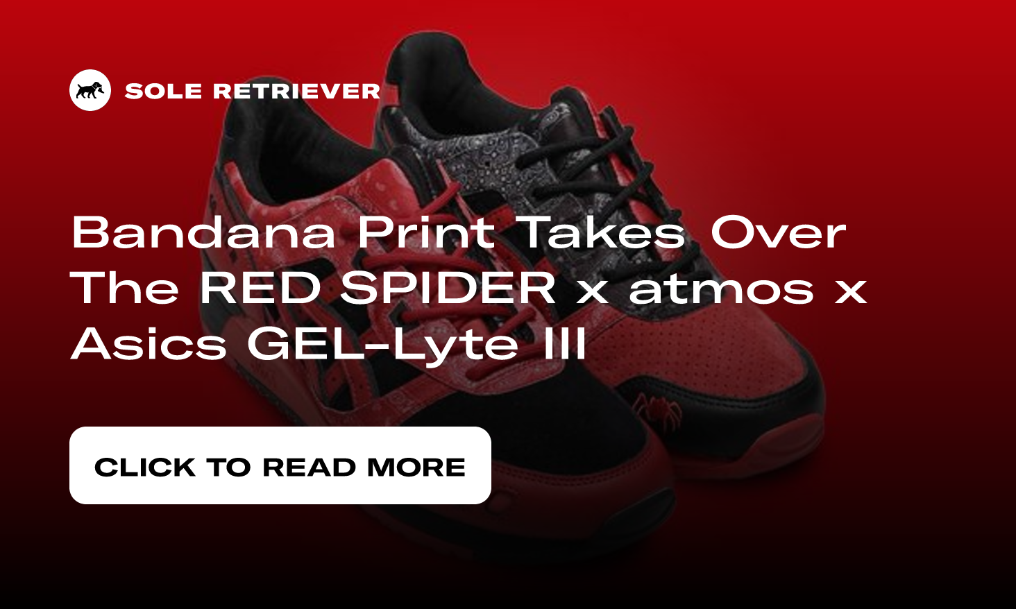 Bandana Print Takes Over The RED SPIDER x atmos x Asics GEL-Lyte III