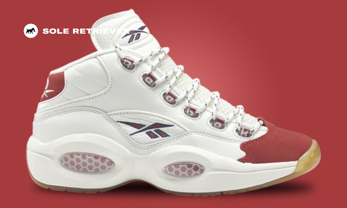 Reebok question deals mid marron