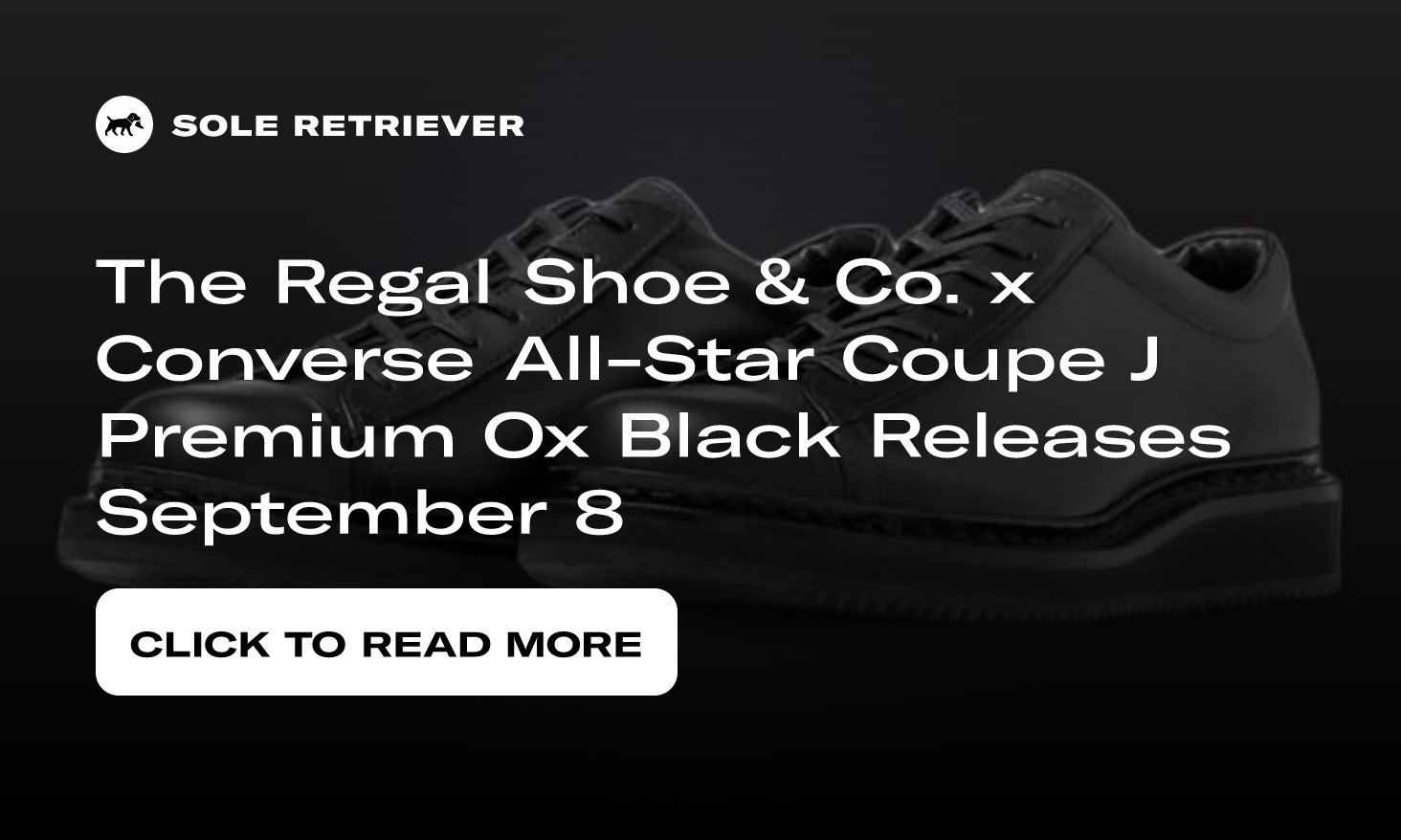 The Regal Shoe & Co. x Converse All-Star Coupe J Premium Ox Black ...