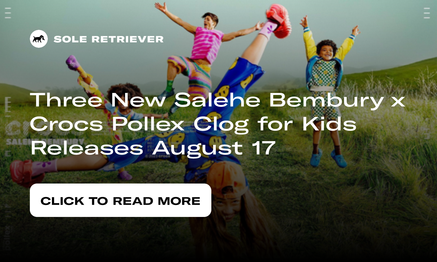 Introducing the Crocs Pollex Clog Kids by Salehe Bembury