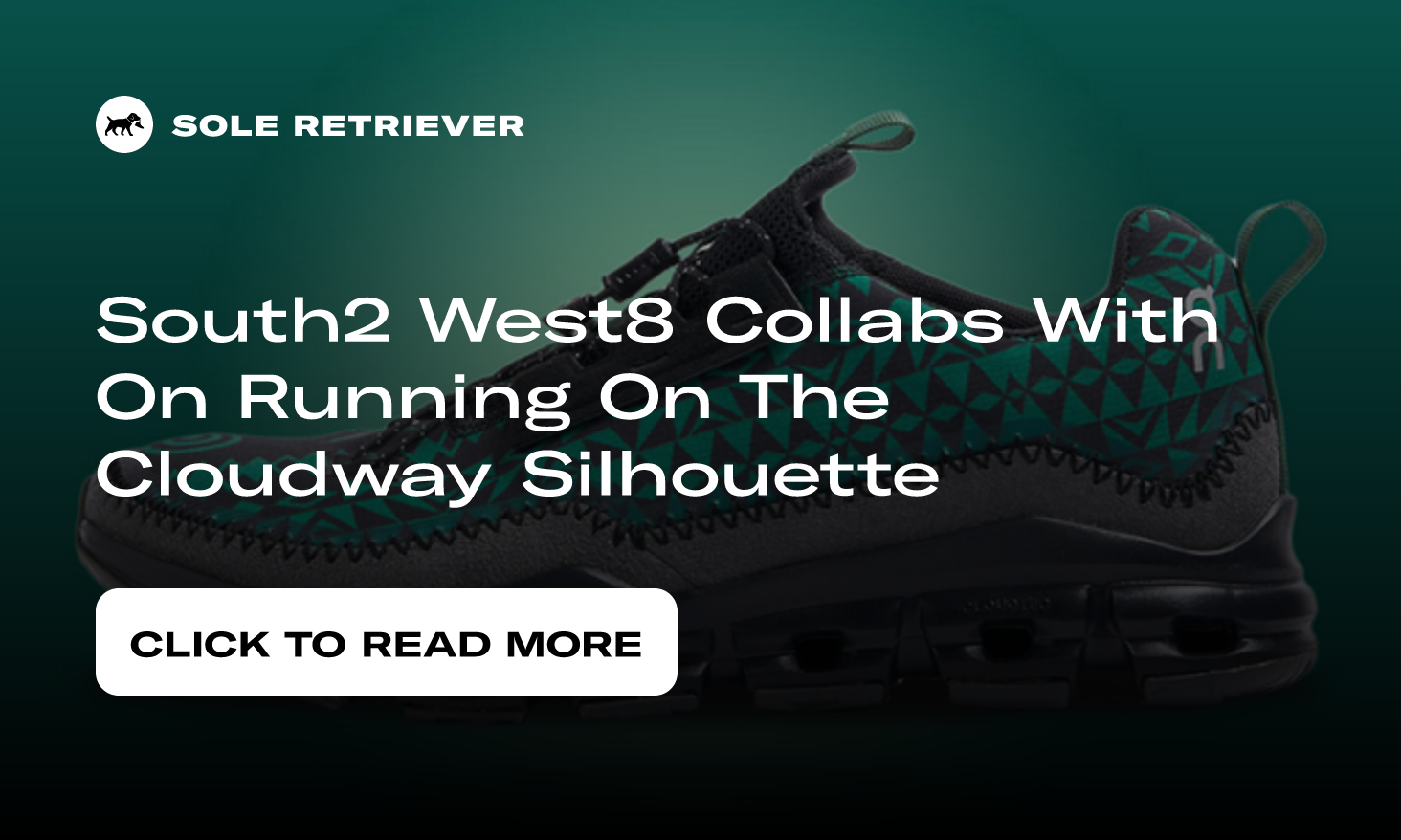 South2 West8 Collabs With On Running On The Cloudway Silhouette