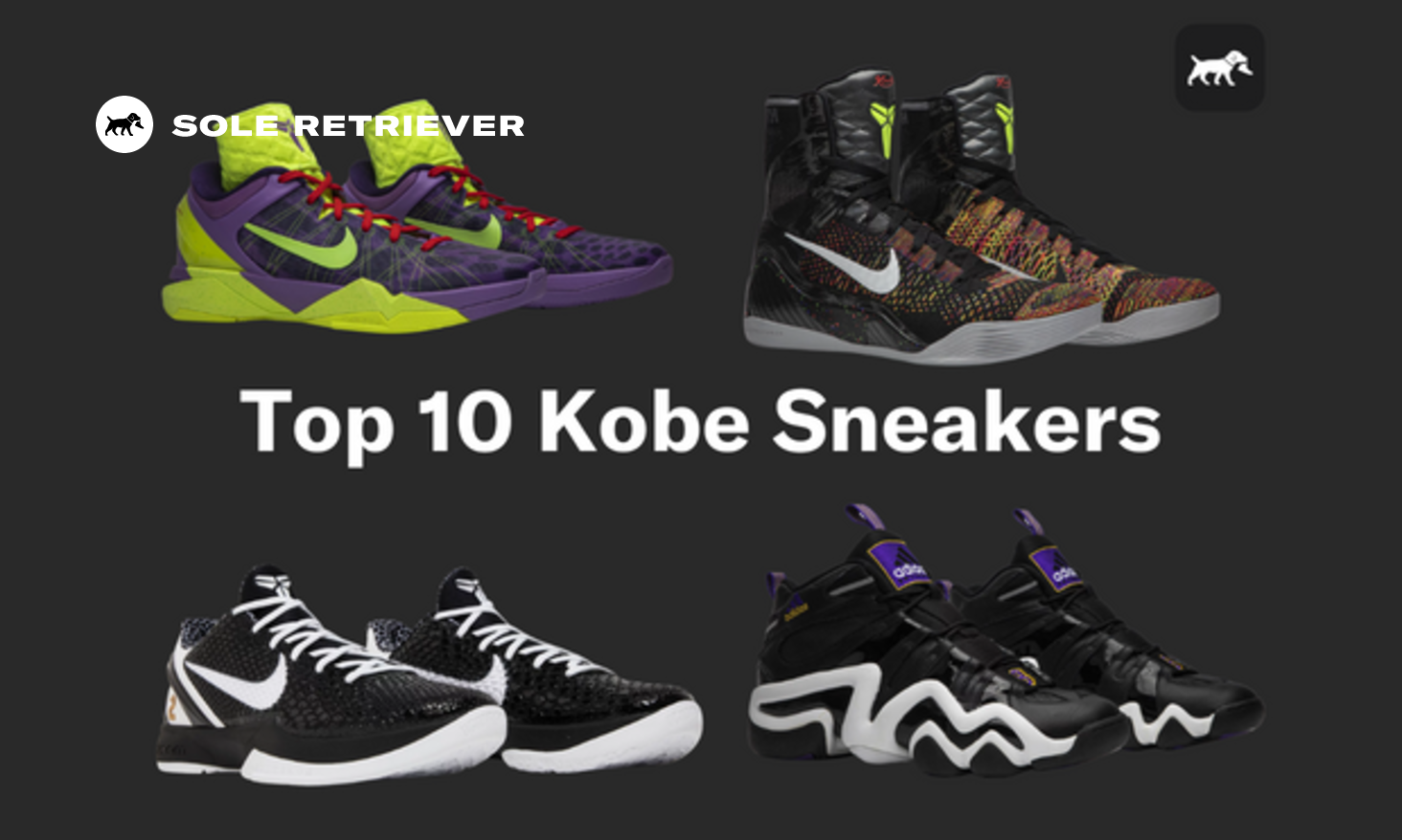 Top 10 Best Kobe Bryant Sneakers Styles [PHOTOS] – Footwear News