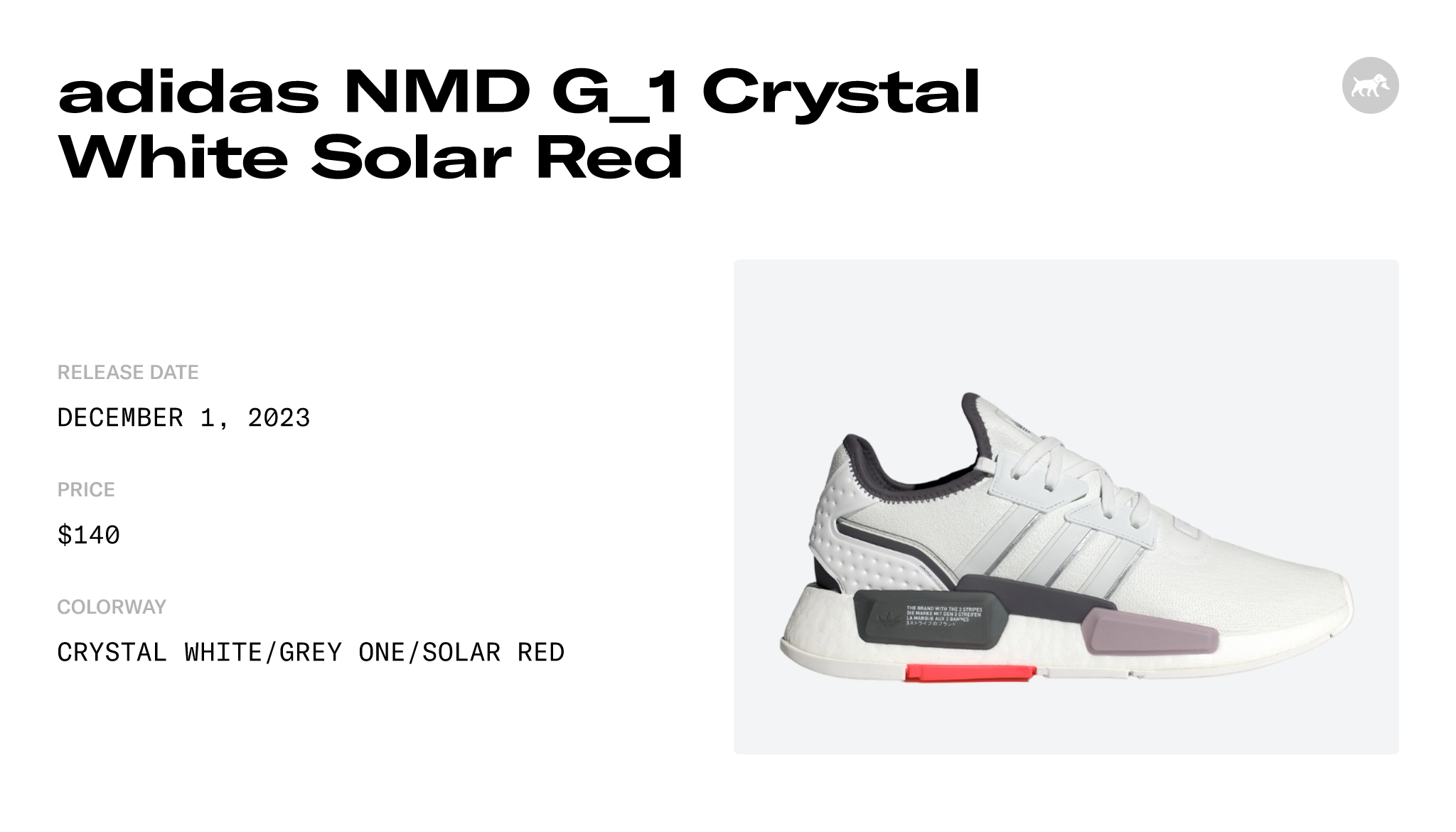 Nmd white solar on sale red