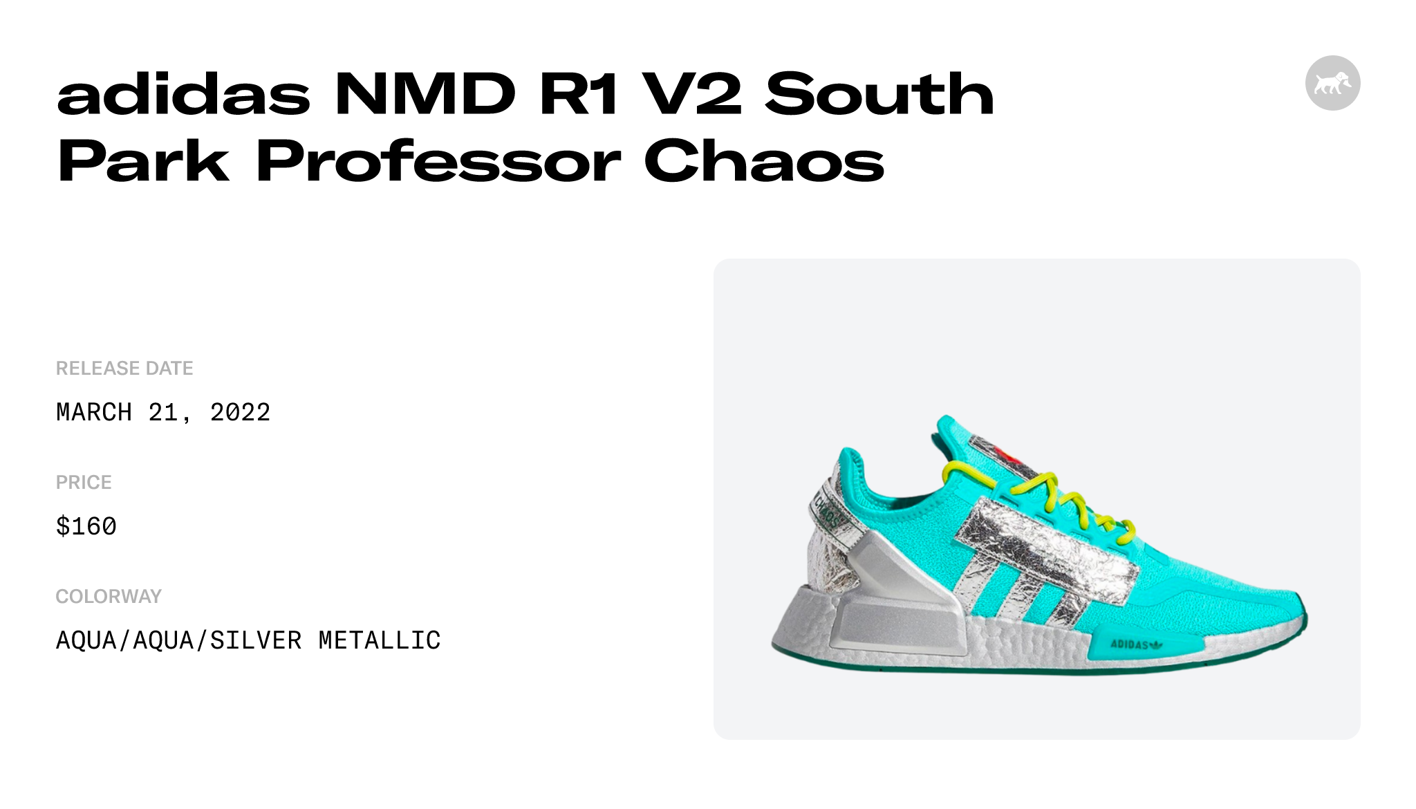 South Park x adidas NMD_R1 V2 Professor Chaos Release
