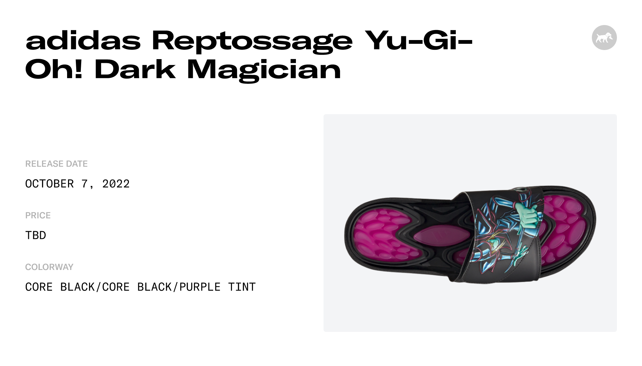 adidas Reptossage Yu-Gi-Oh! Dark Magician - HQ4274 Raffles and