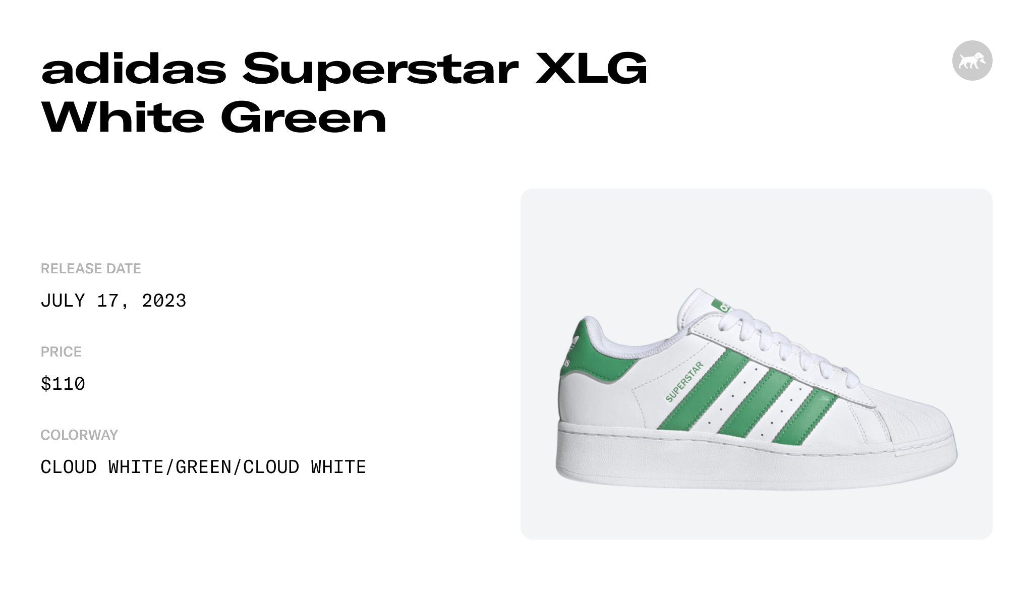 adidas Superstar White Green FZ3642 Release Info