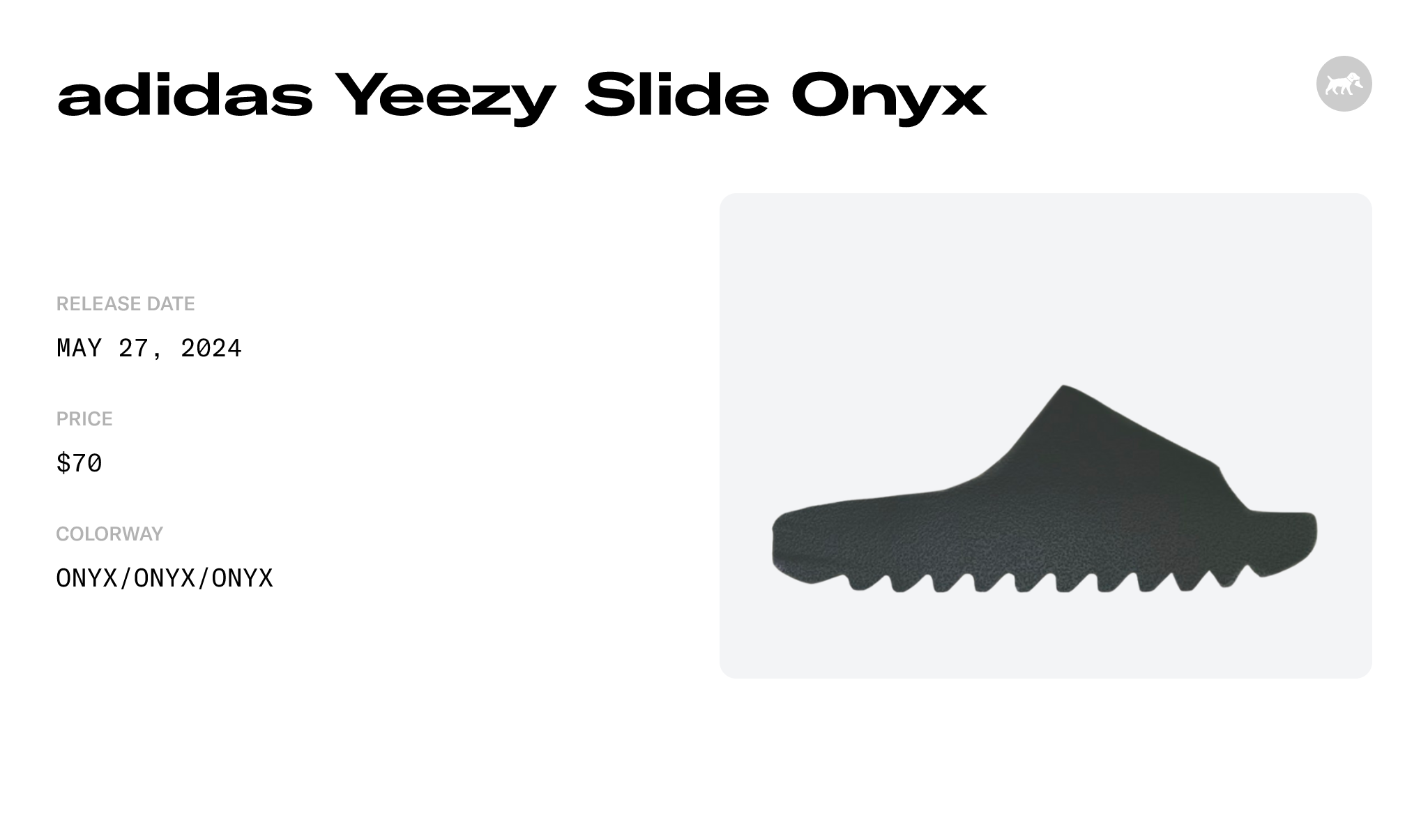 adidas Yeezy Slide Onyx HQ6448 Raffles and Release Date