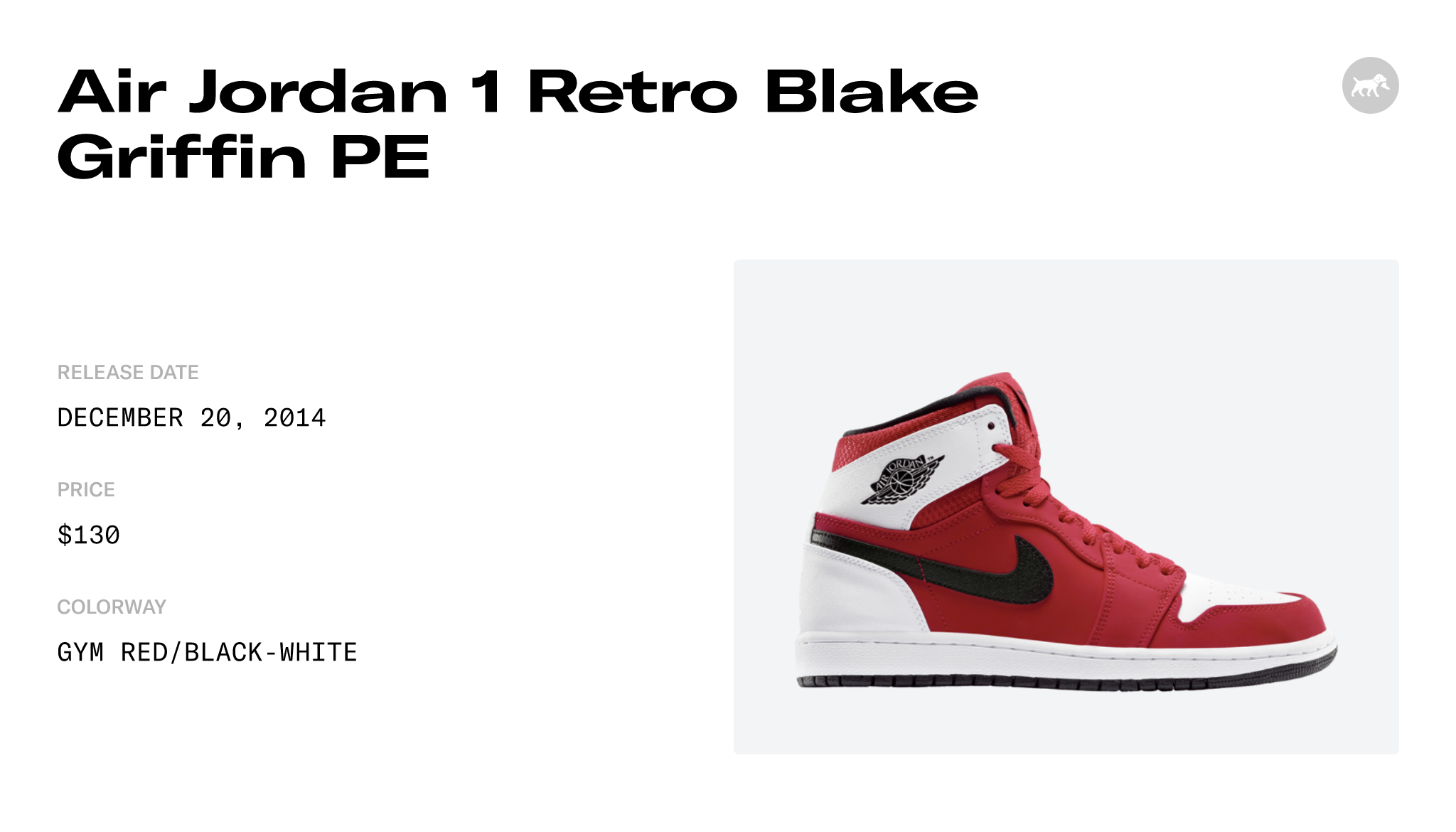 Shops Air Jordan 1 Retro High Blake Griffin PE