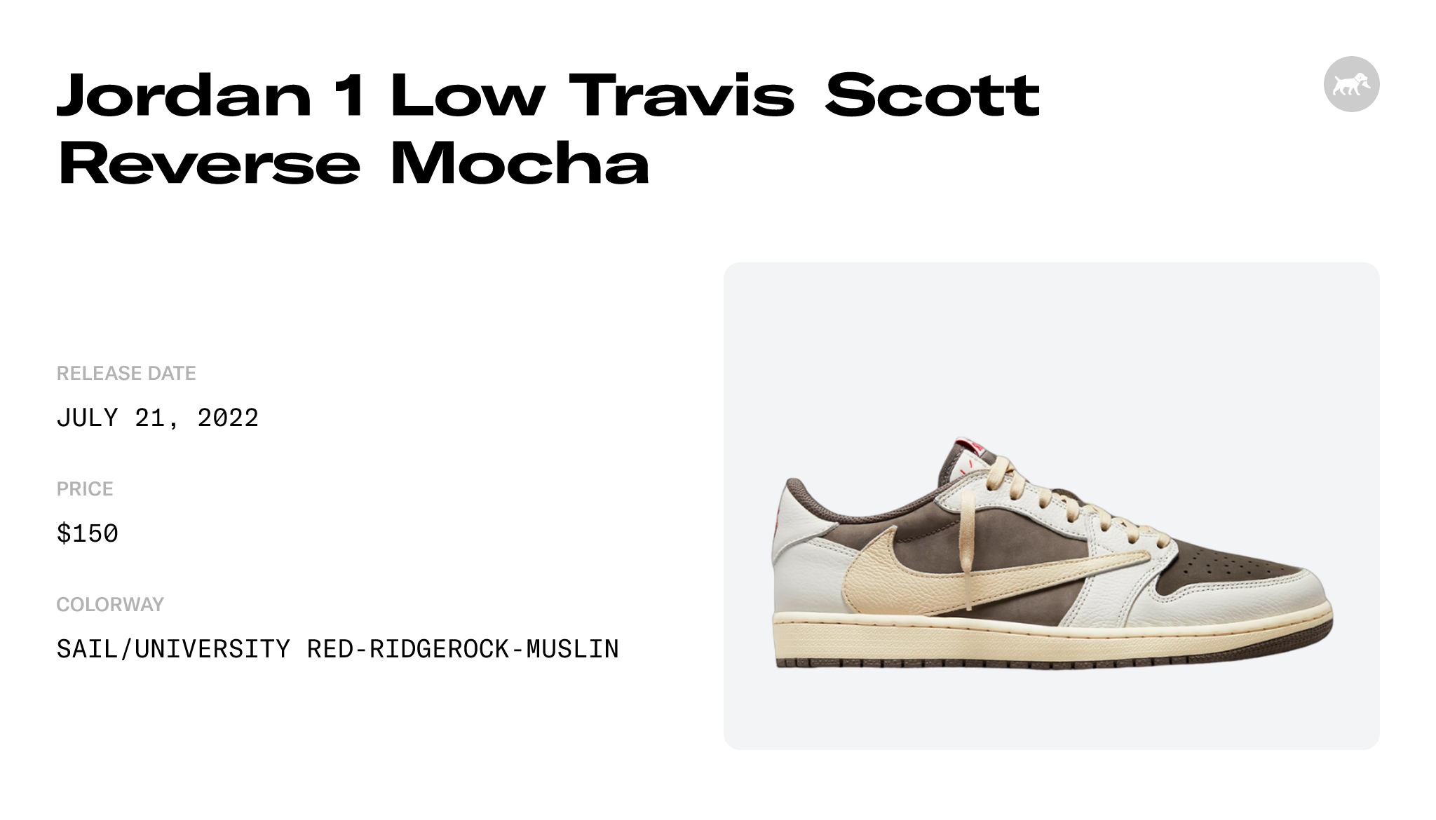 Air Jordan 1 Low x Travis Scott 'Sail and Ridgerock' (DM7866-162) Release  Date. Nike SNKRS