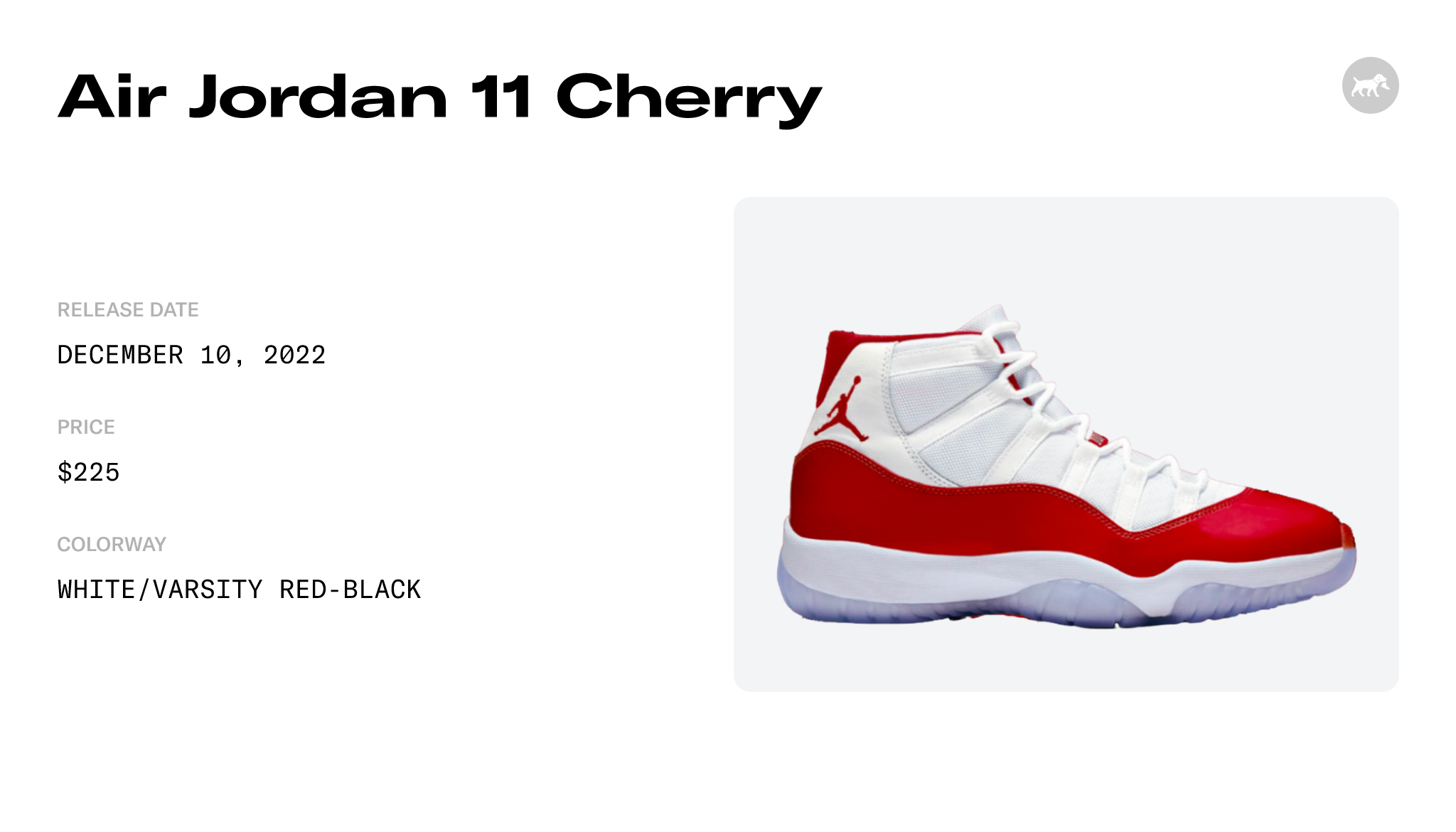 DS Nike Air Jordan 11 RED CHERRY Retro XI 2022 sz 8.5 OG Supreme Limited NEW