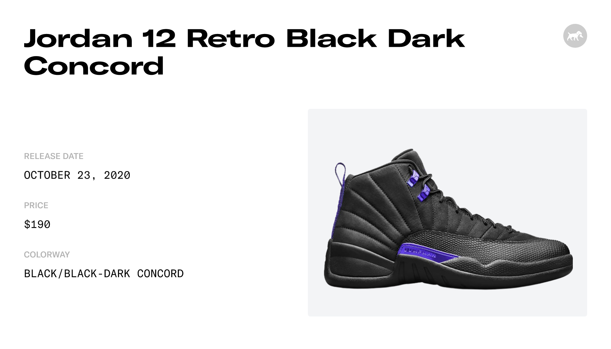 Jordan 12 on sale concord release date