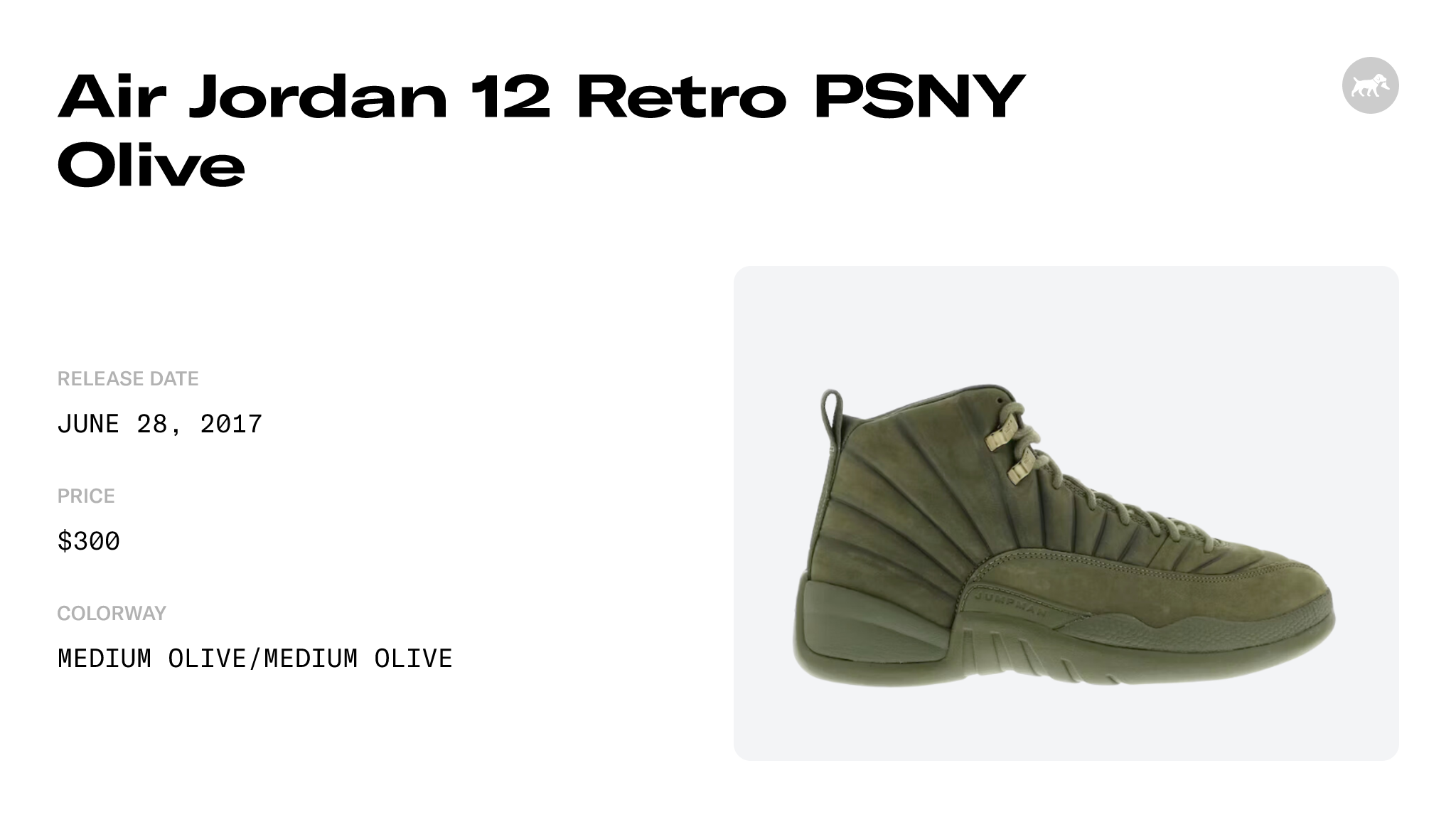 Air Jordan 12 Retro PSNY Olive AA1233 200 Raffles Where to Buy