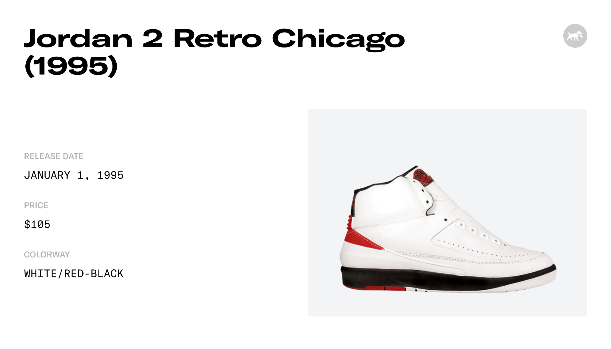 Jordan 2 Retro Chicago (1995) 130235161 Raffles & Where to Buy