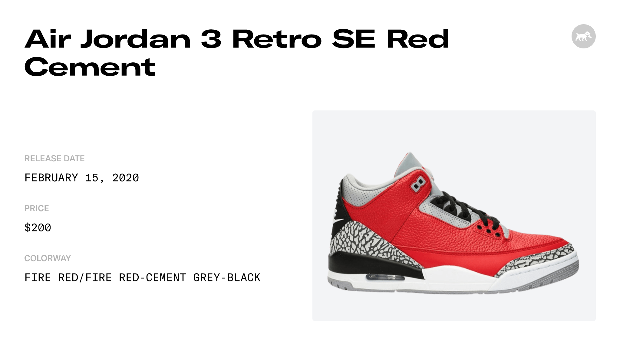 Air Jordan 3 Retro SE Red Cement - CK5692-600 Raffles and Release Date