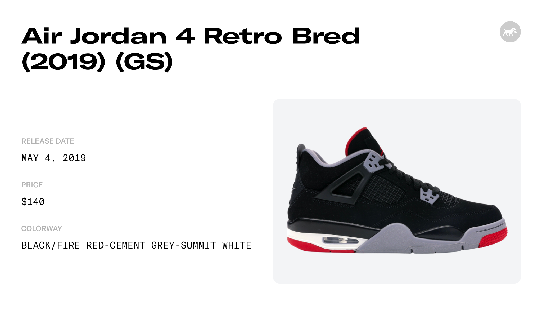 Retro 4 best sale may 2019