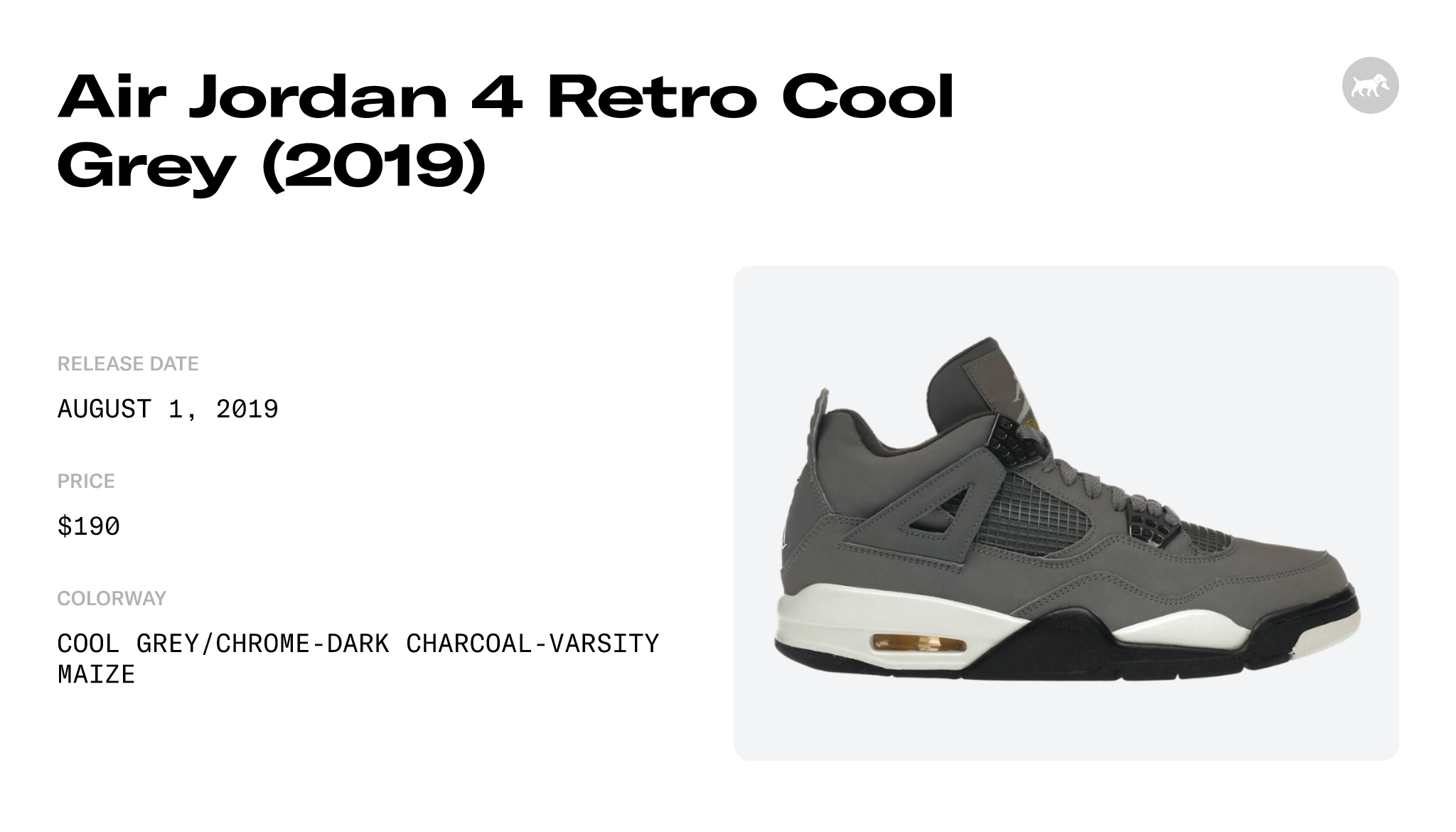 Jordan retro clearance 4 august 2019