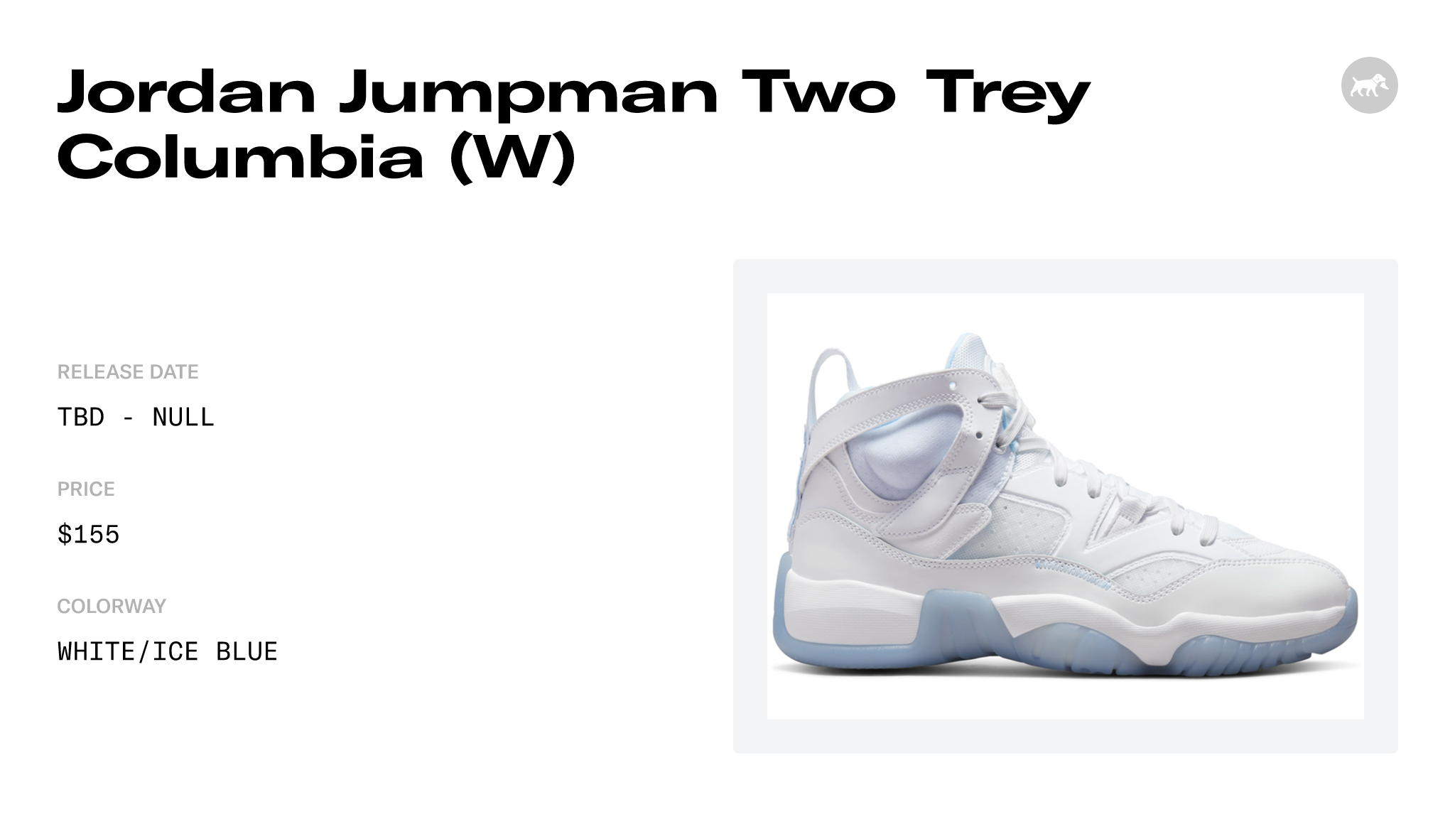 Jordan Jumpman Two Trey Columbia W Dr9631 110 Release Info