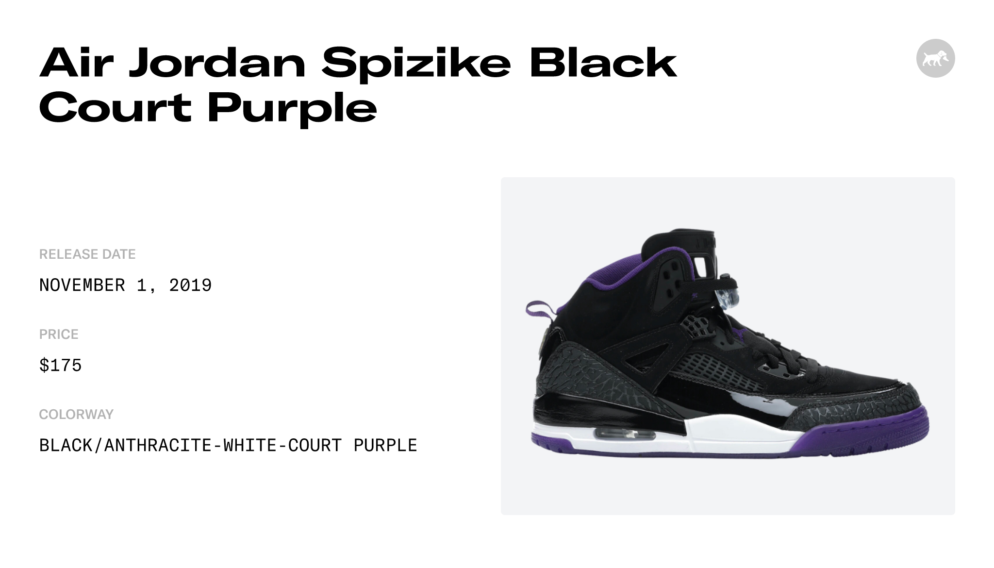 Jordan spizike shop release date 2019