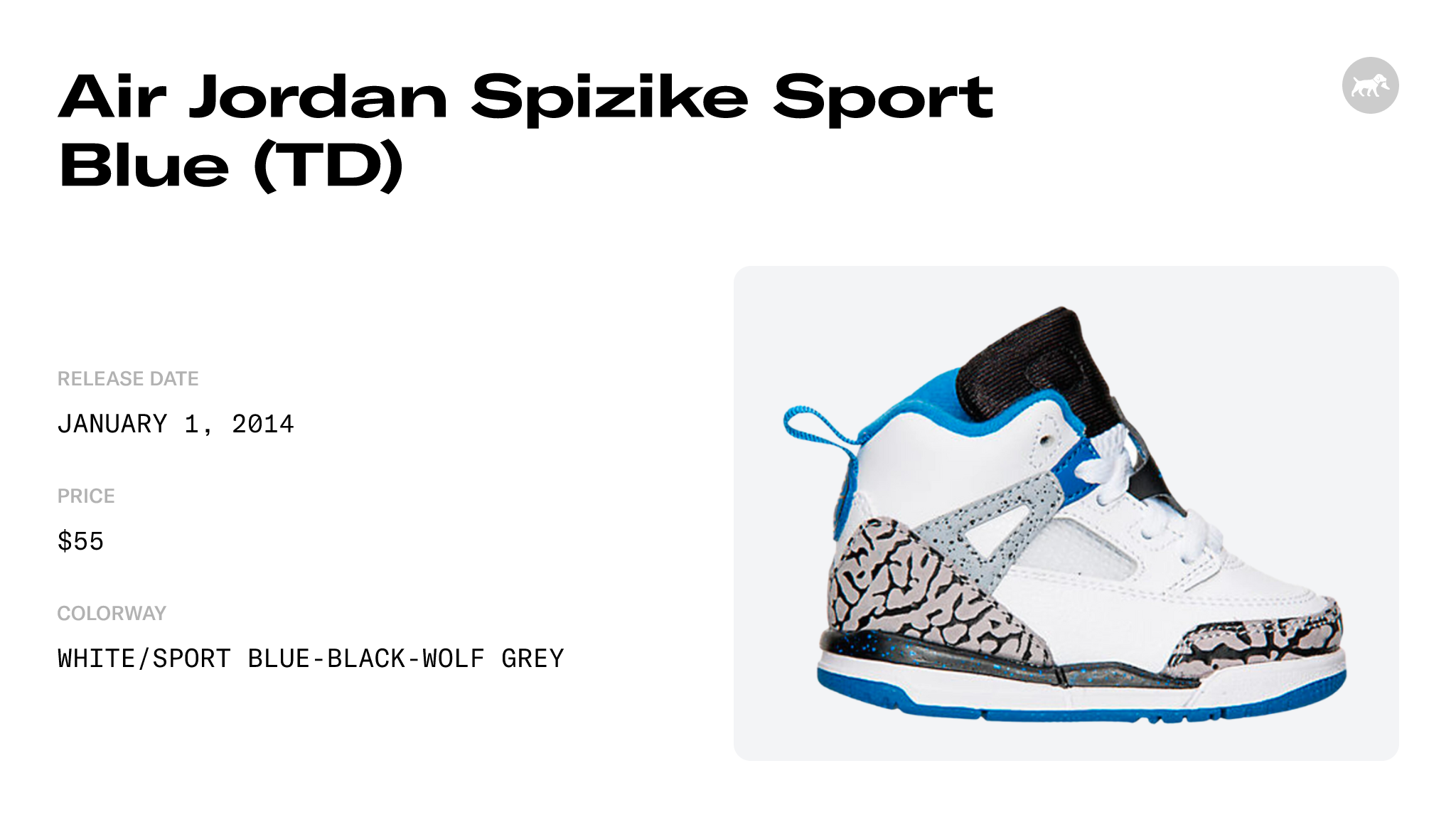 Jordan Spizike GS “Sport Blue” (Available) •