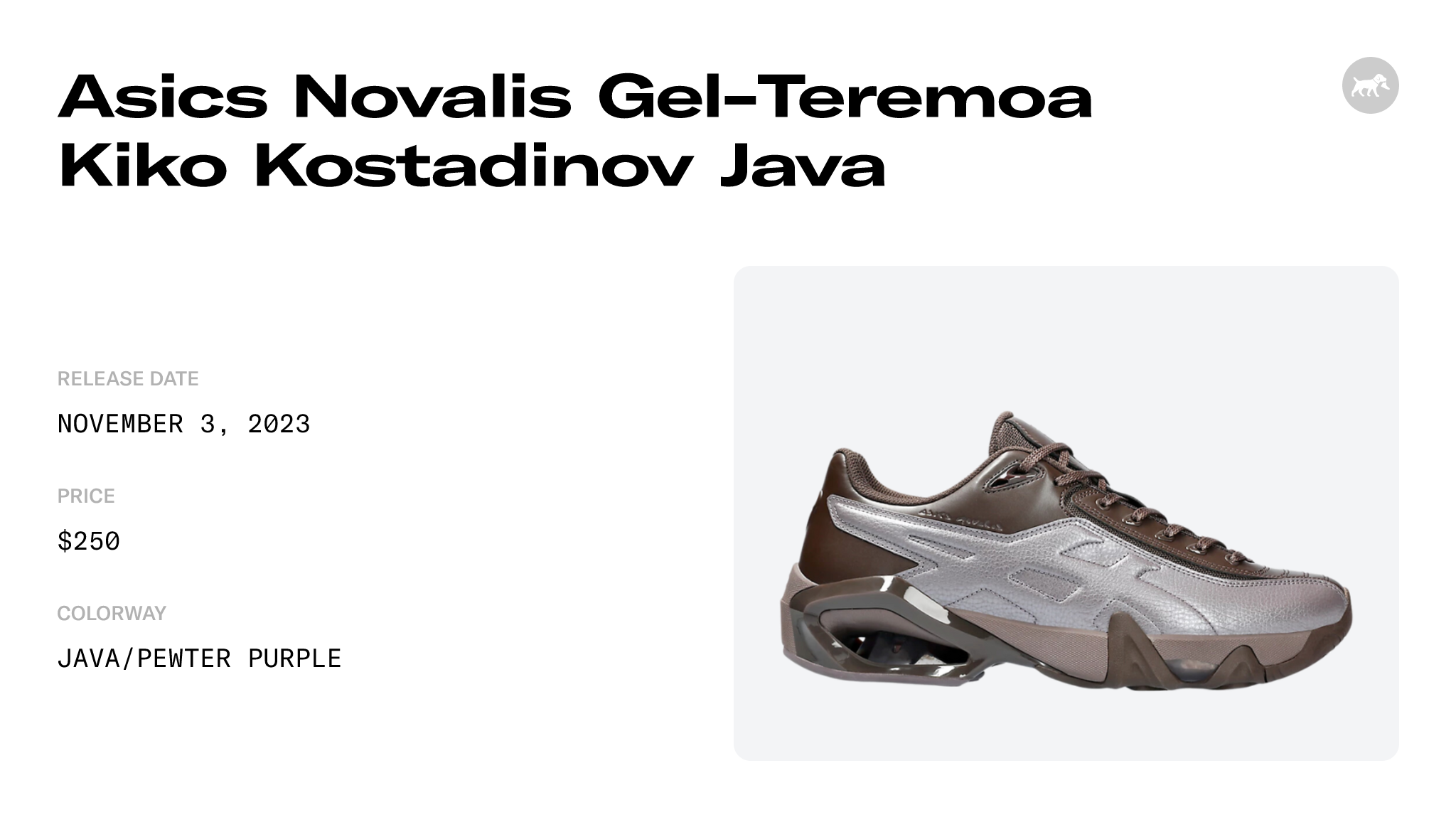 Asics Novalis Gel-Teremoa Kiko Kostadinov Java - 1203A331