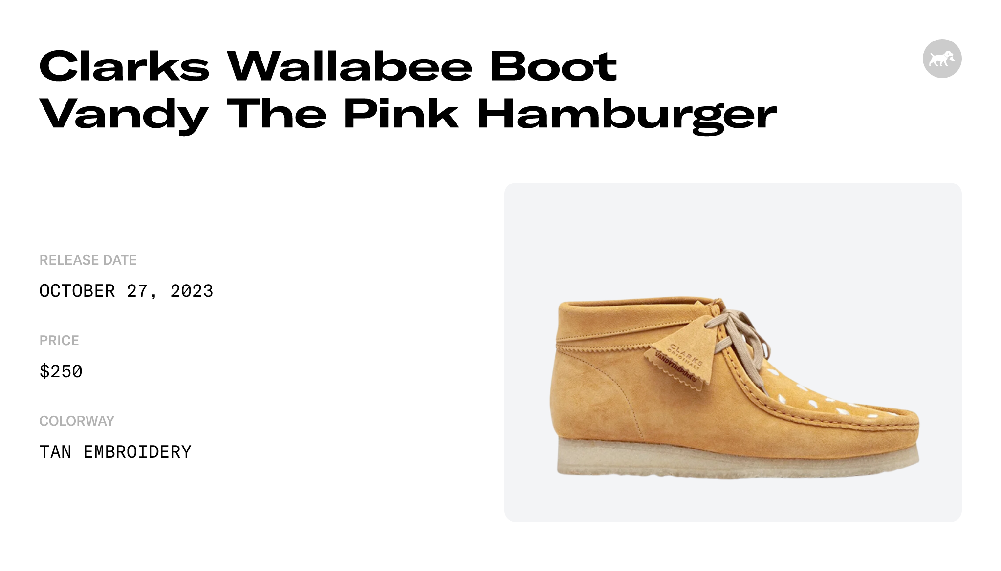 Clarks Wallabee Boot Vandy The Pink Hamburger - 26175940 Raffles