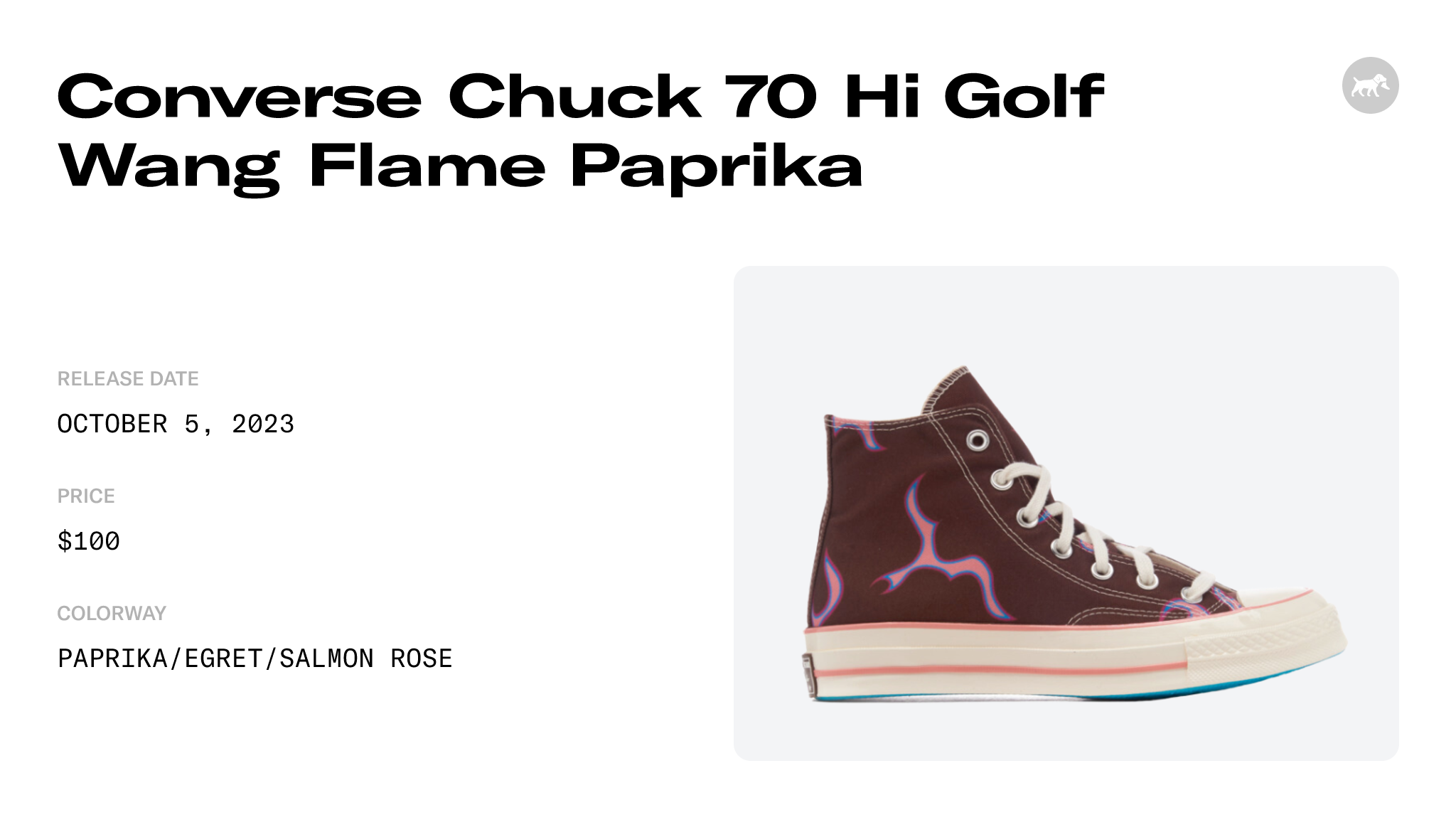 The Golf Wang x Converse Chuck 70 Hi Paprika Salmon Rose Releases