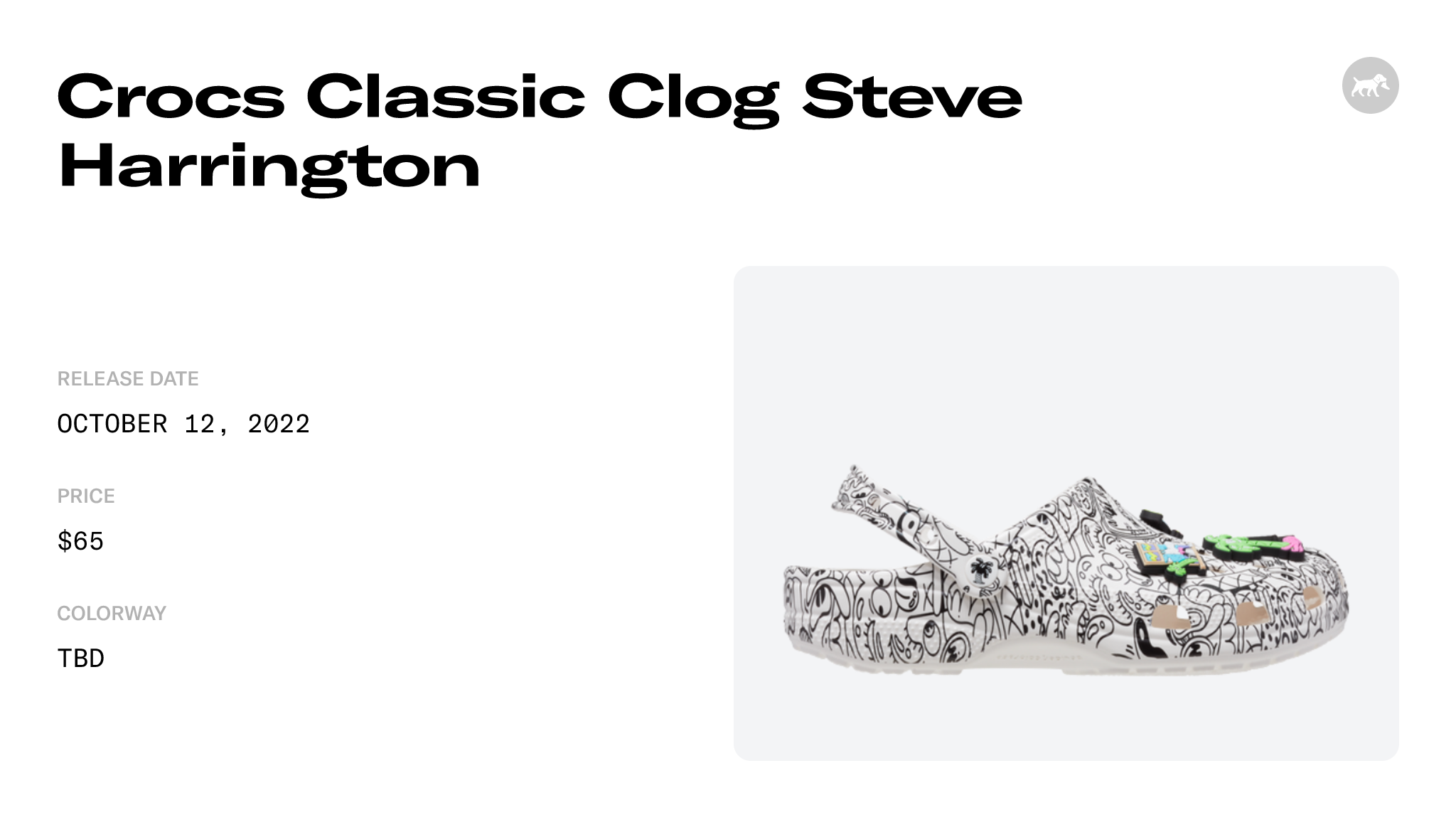 Crocs Classic Clog Steve Harrington - 08145103 Raffles and Release