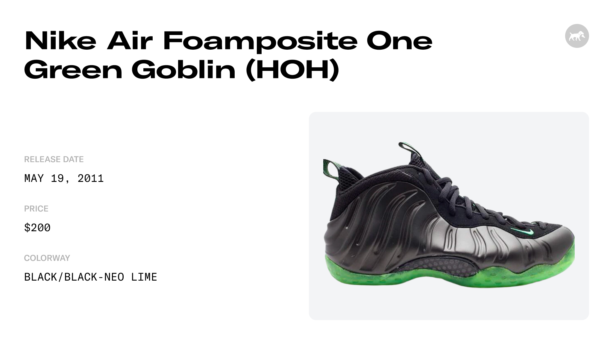 Green goblin foamposites sale