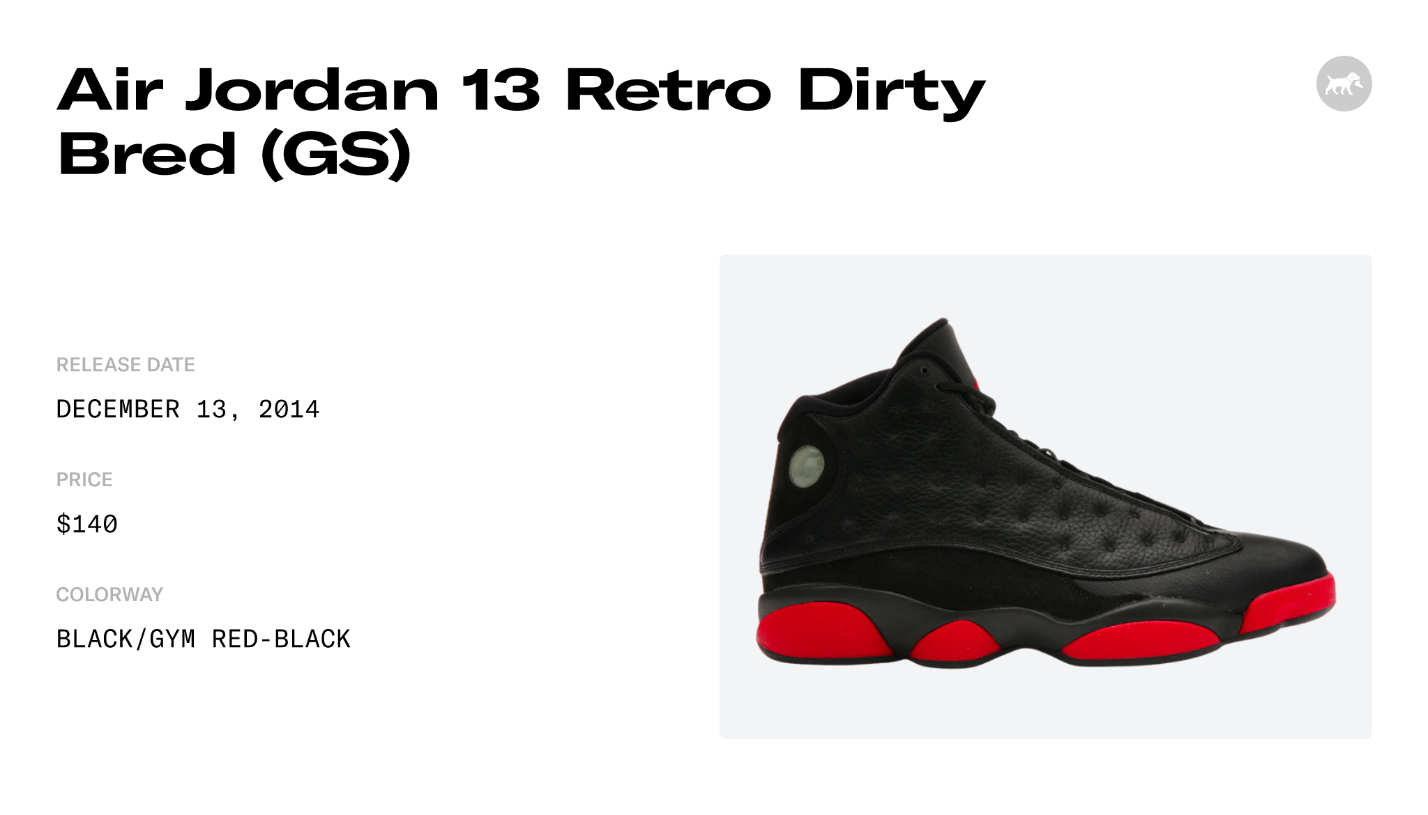 Bred 13 hot sale release date