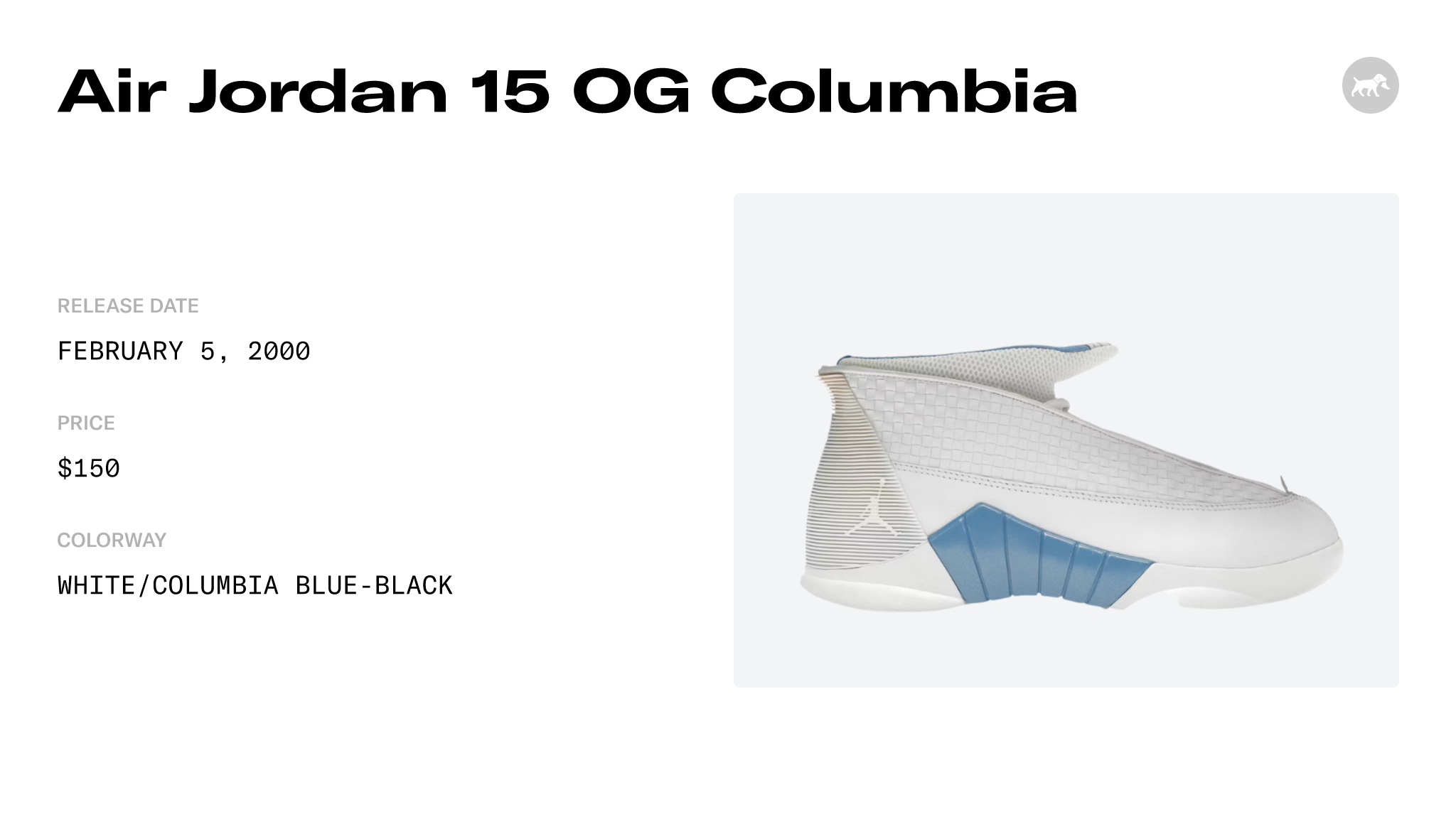 Jordan best sale 15 columbia