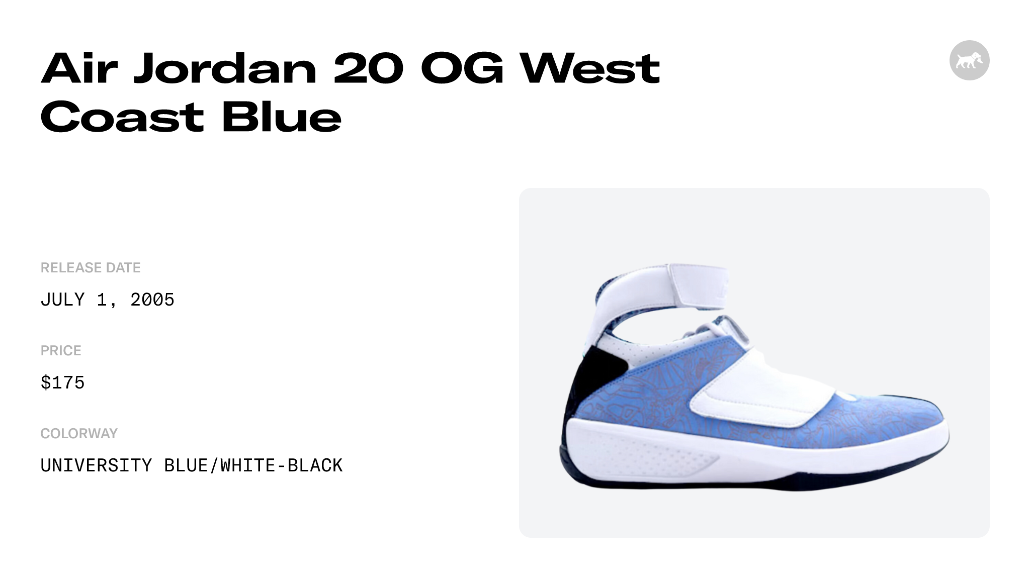 Jordan 20 deals blue white