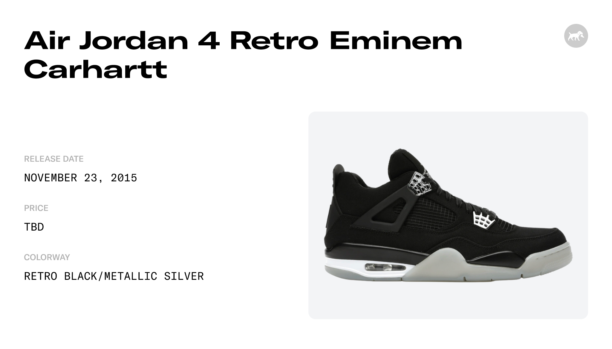 Jordan 4 Retro Eminem Carhartt