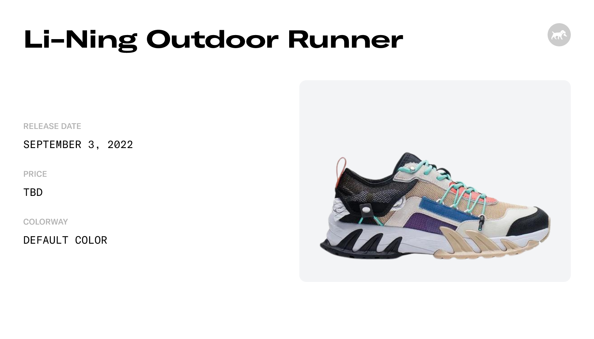 Li-Ning Outdoor Runner - ARDS001-4 Raffles and Release Date